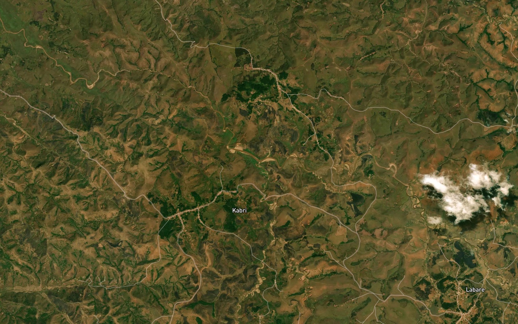 Satellite map of the Leiko