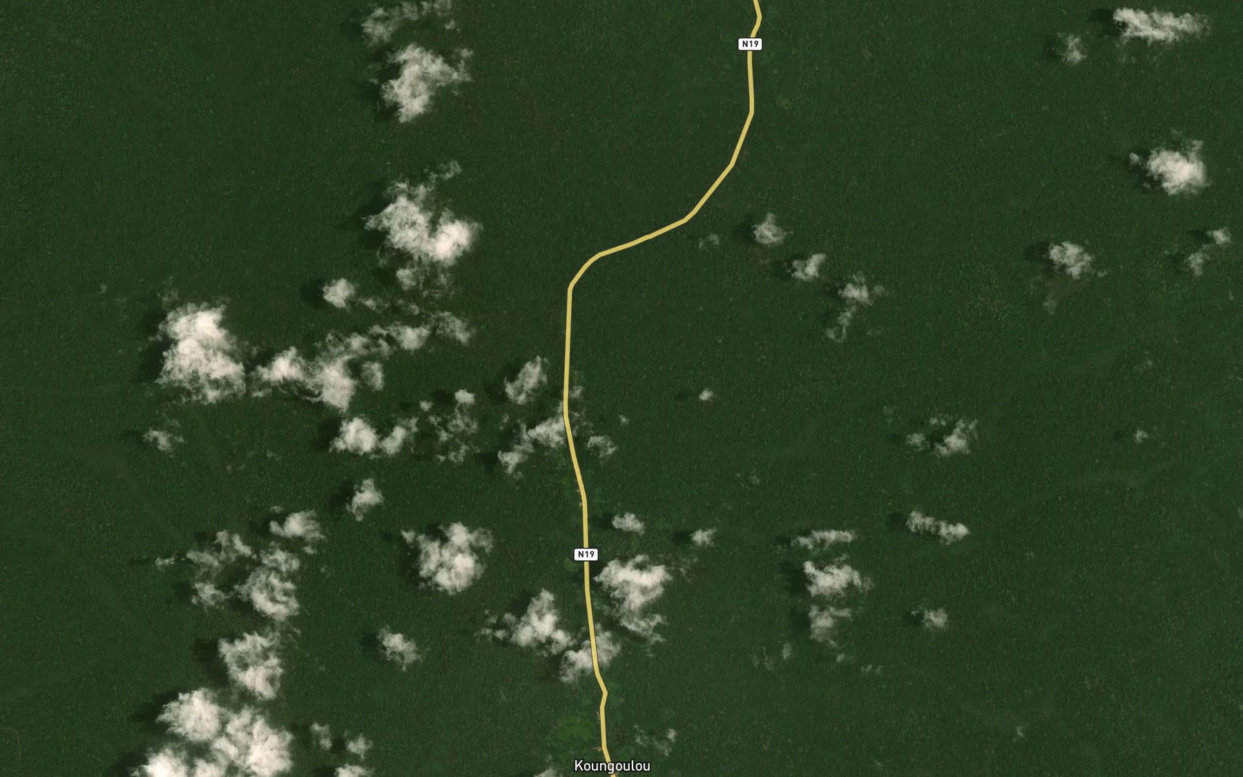 Satellite map of the Mwamindie