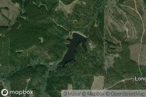 Satellite map of the Lake George White