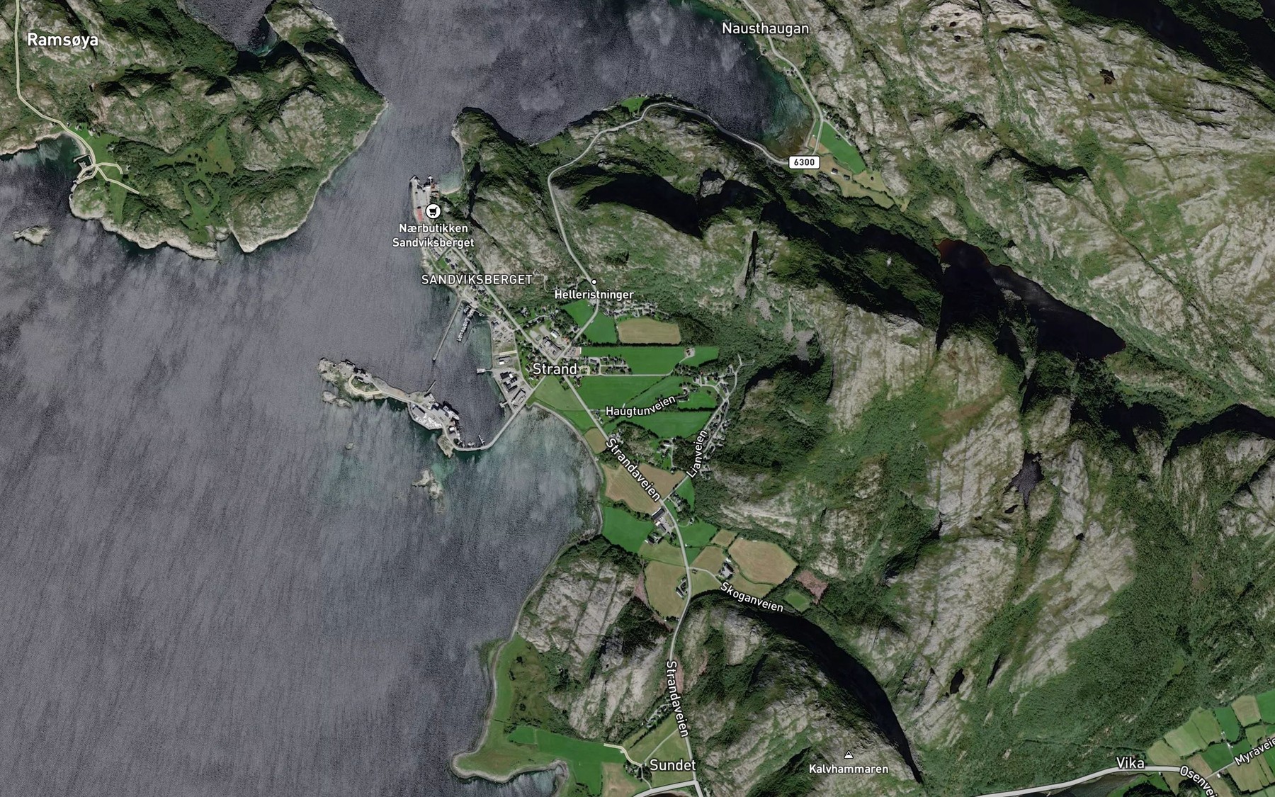 Satellite map of the Torvhusbekken