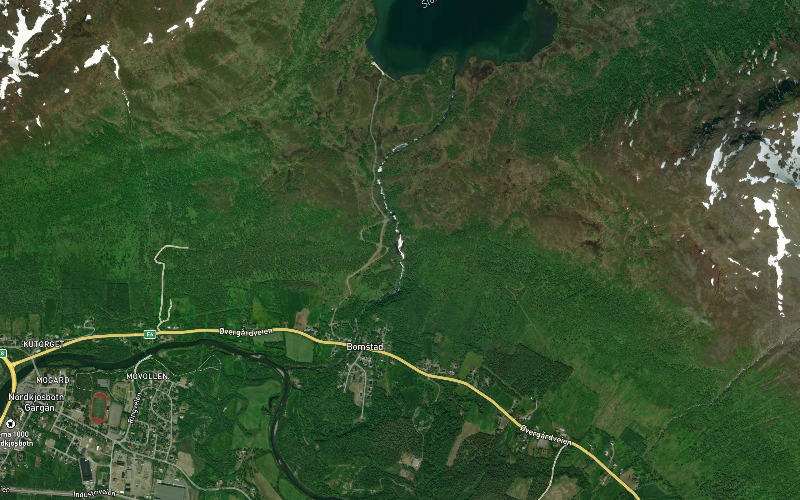 Bomstadfossen