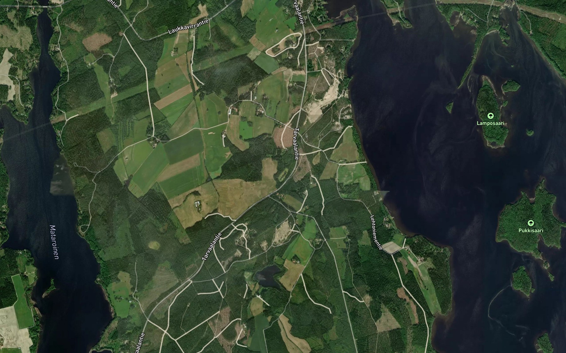 Satellite map of the Sirkkalampi
