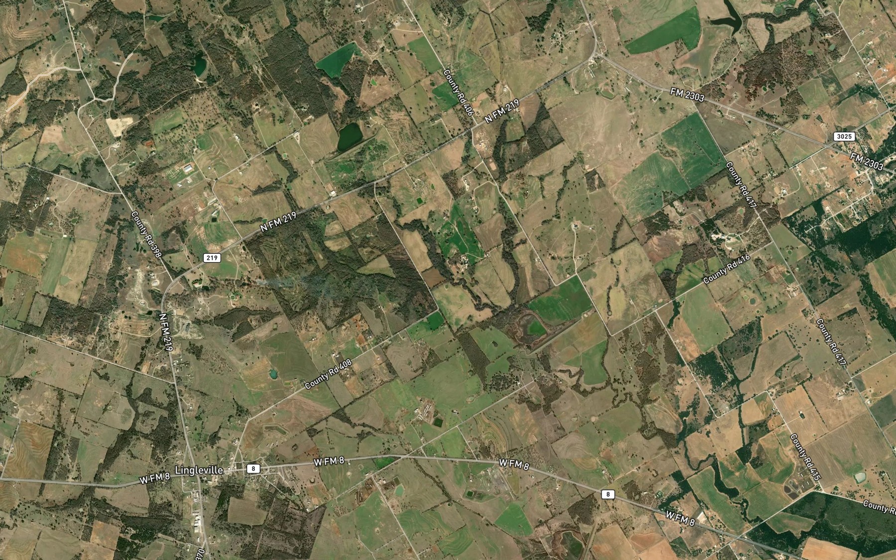 Satellite map of the Council Branch