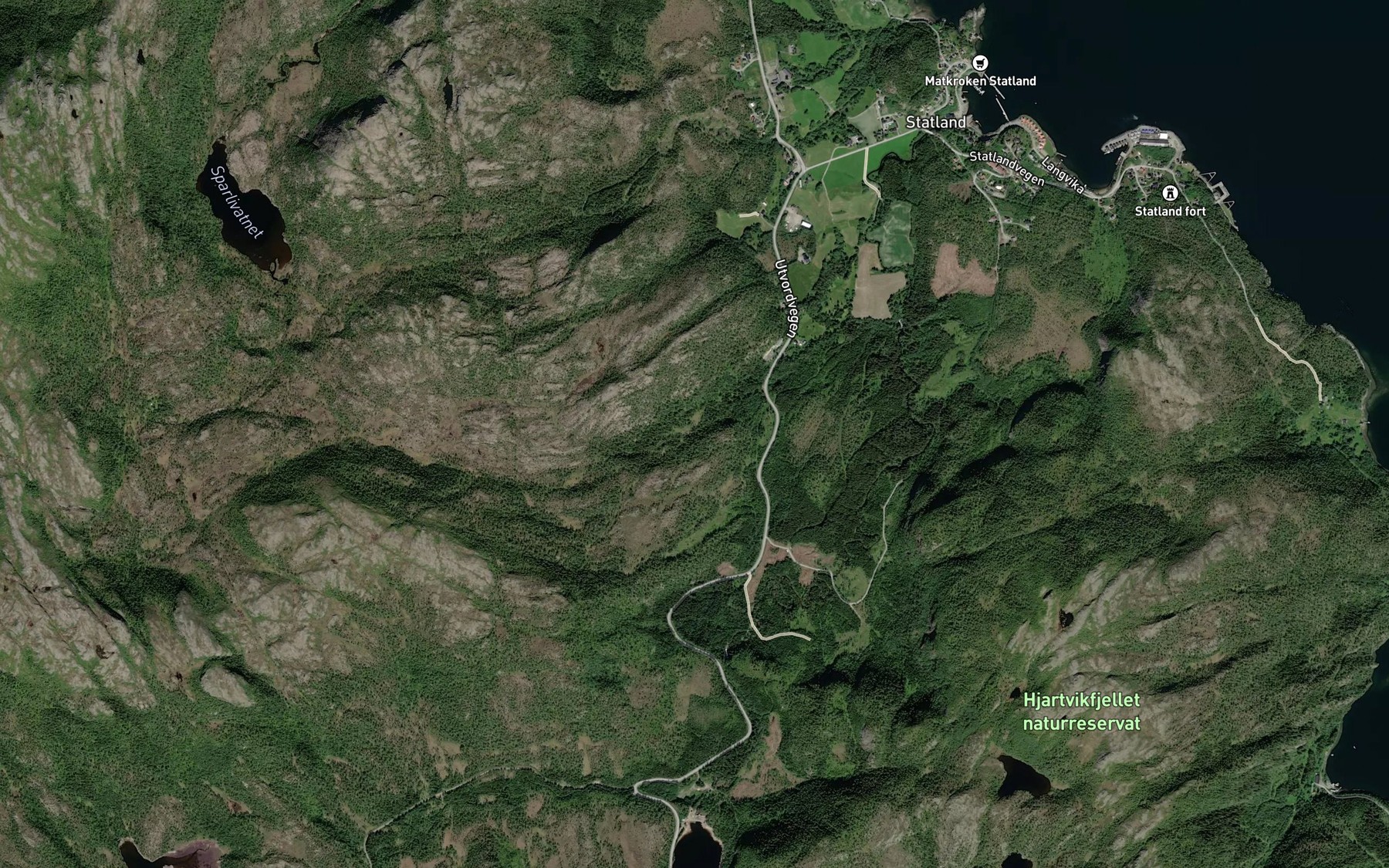 Satellite map of the Steinbekken