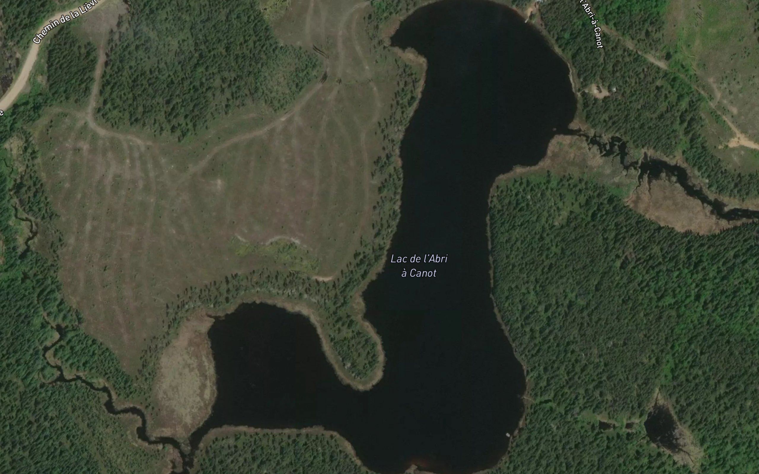 Lac de l'Abri a Canot