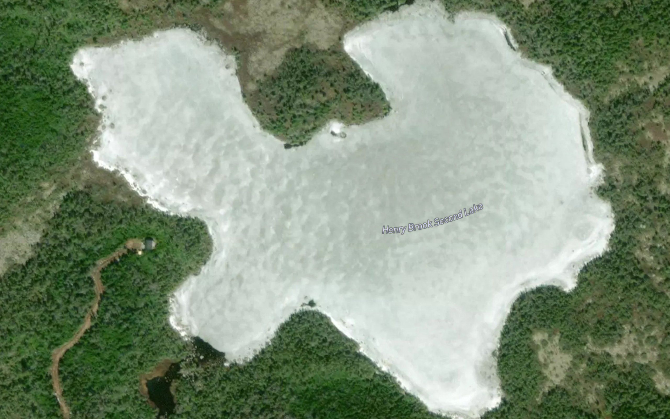 Henry Brook Second Lake