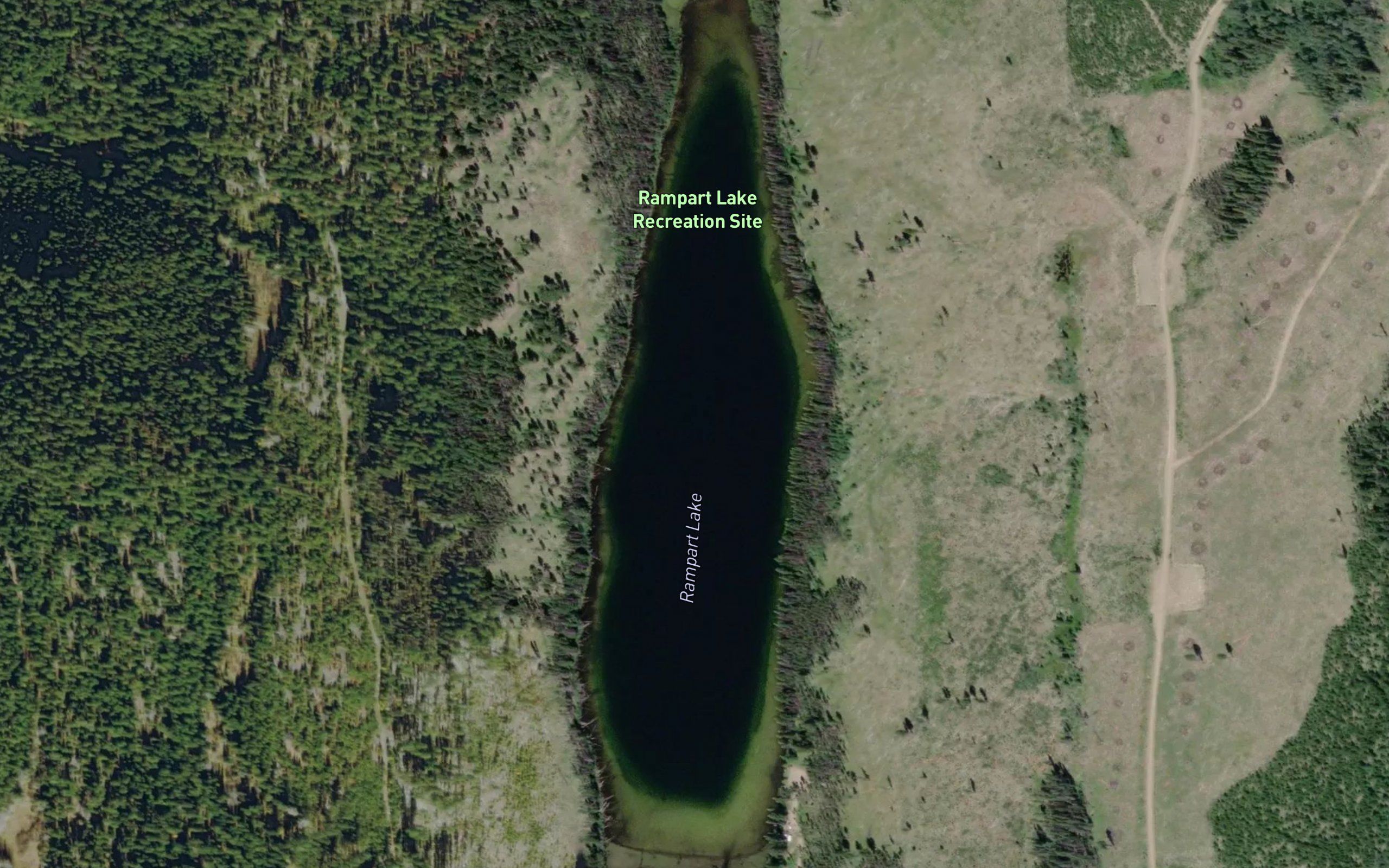 Rampart Lake