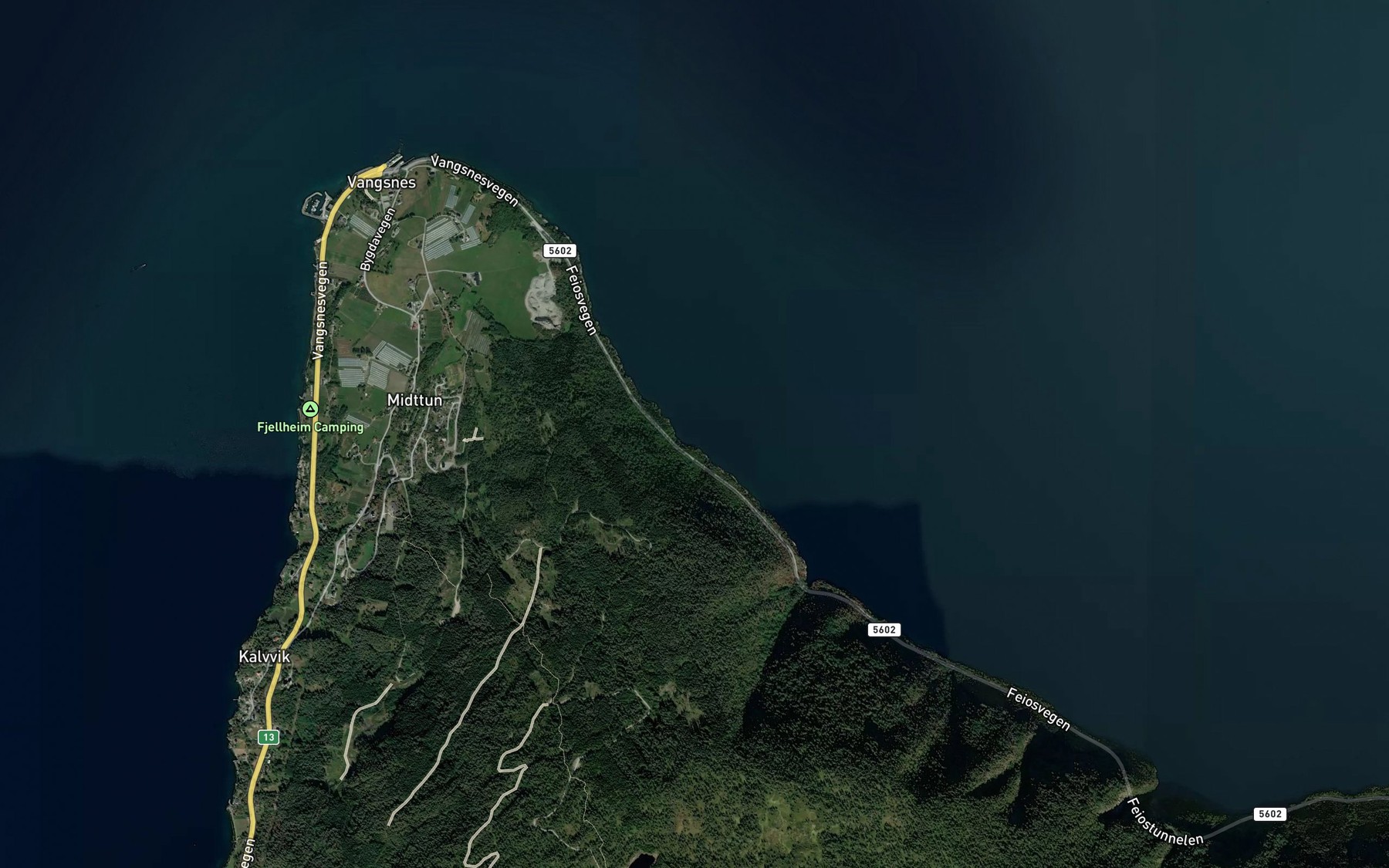 Satellite map of the Brokviki