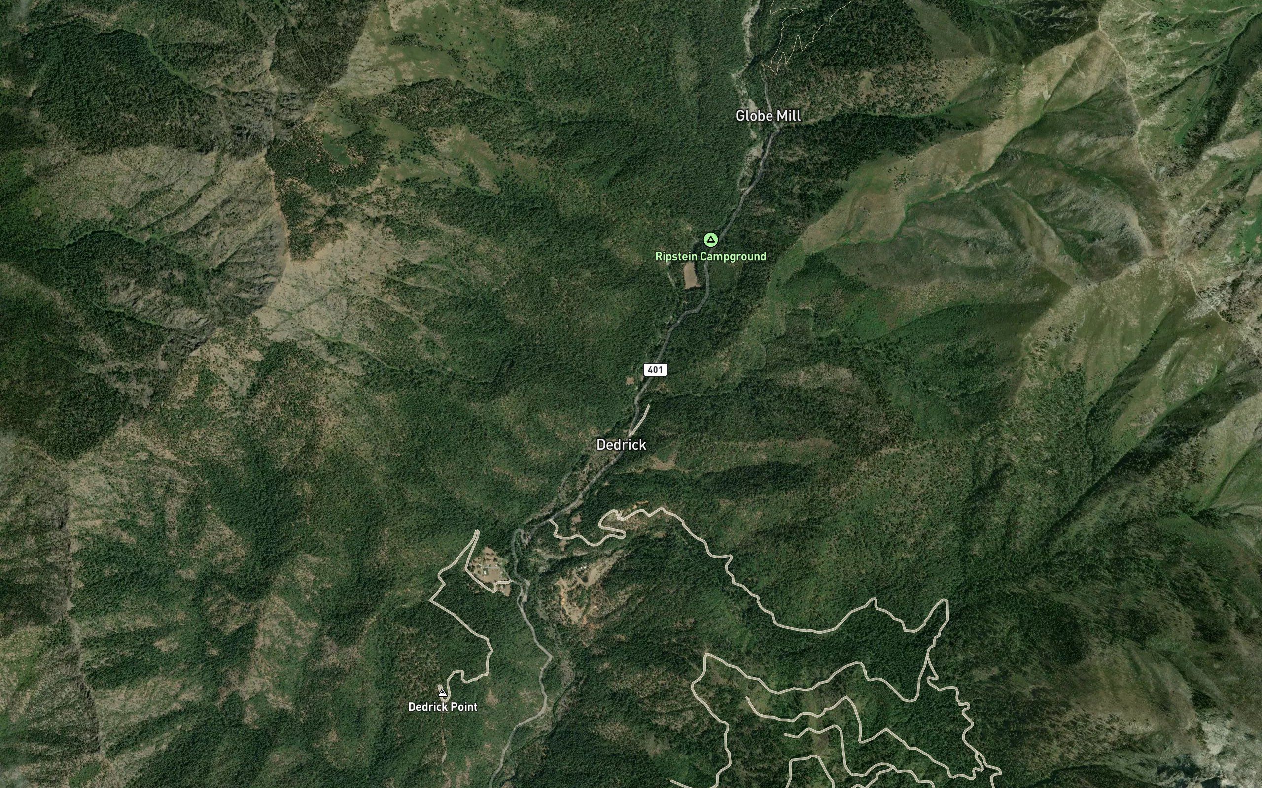 Little East Fork Canyon Creek