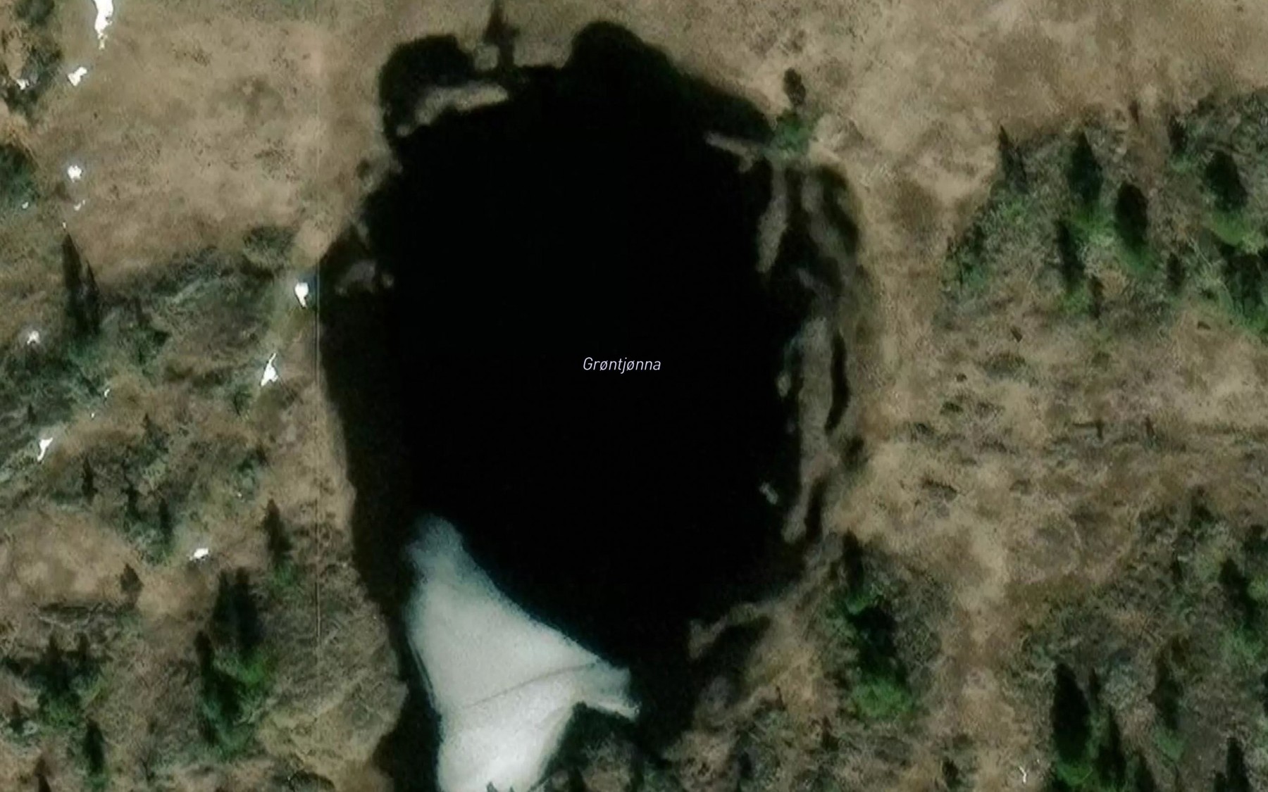 Satellite map of the Grontjonna