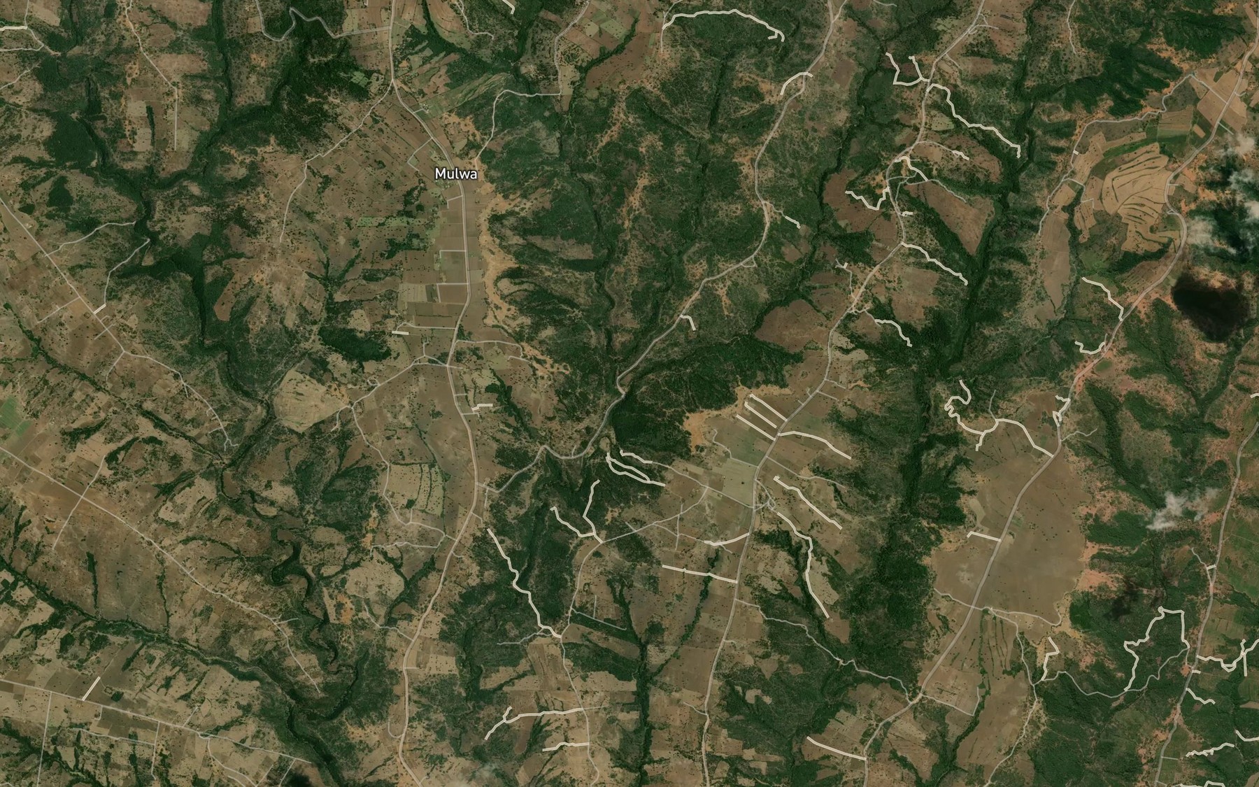 Satellite map of the Kerrerie