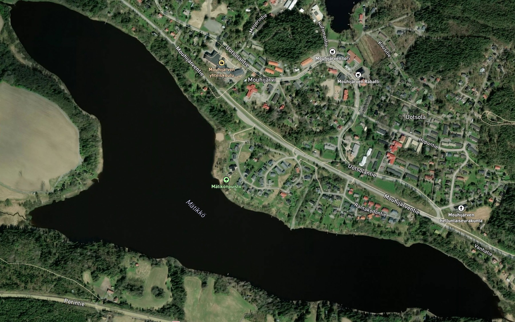 Satellite map of the Matikko