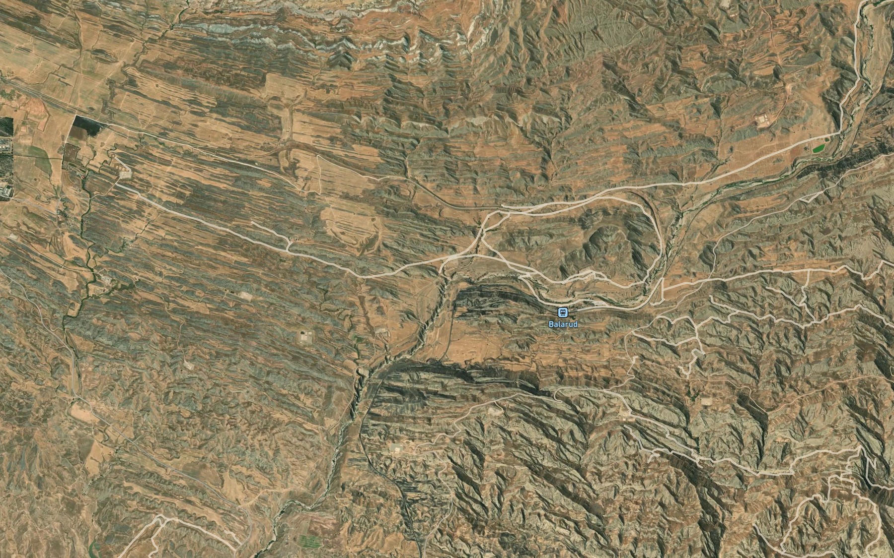 Satellite map of the Nahr-e Deh Ashkanan