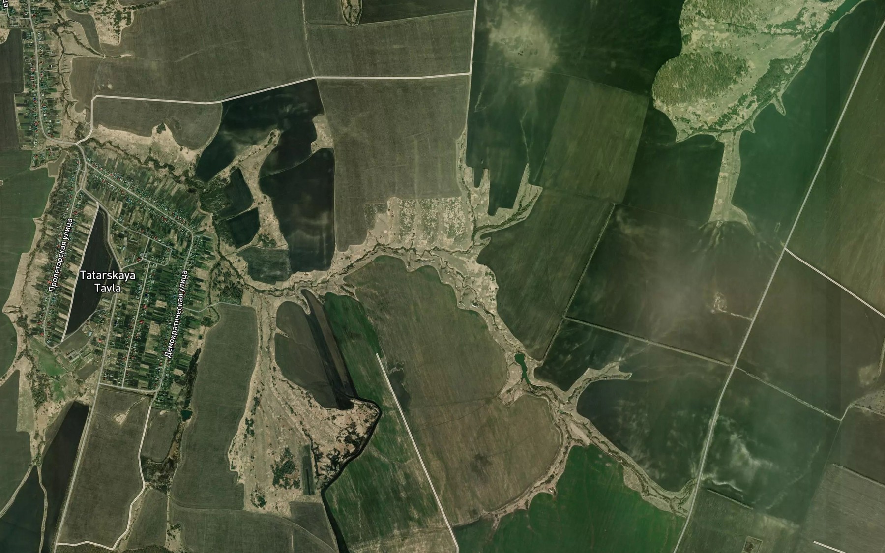 Satellite map of the Ovrag Mochilishche