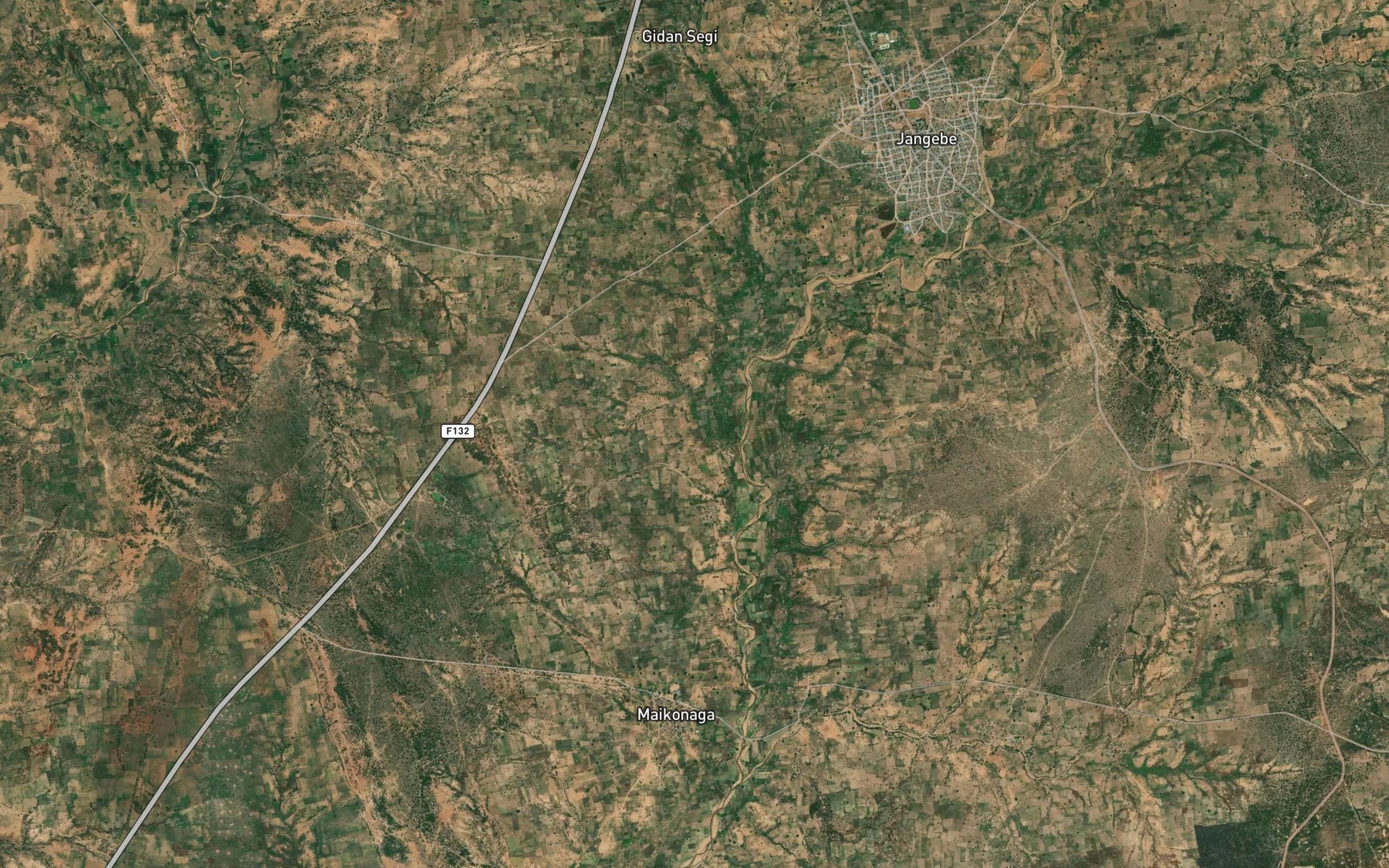 Satellite map of the Mai Buzu