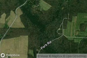 Satellite map of the Parks Run