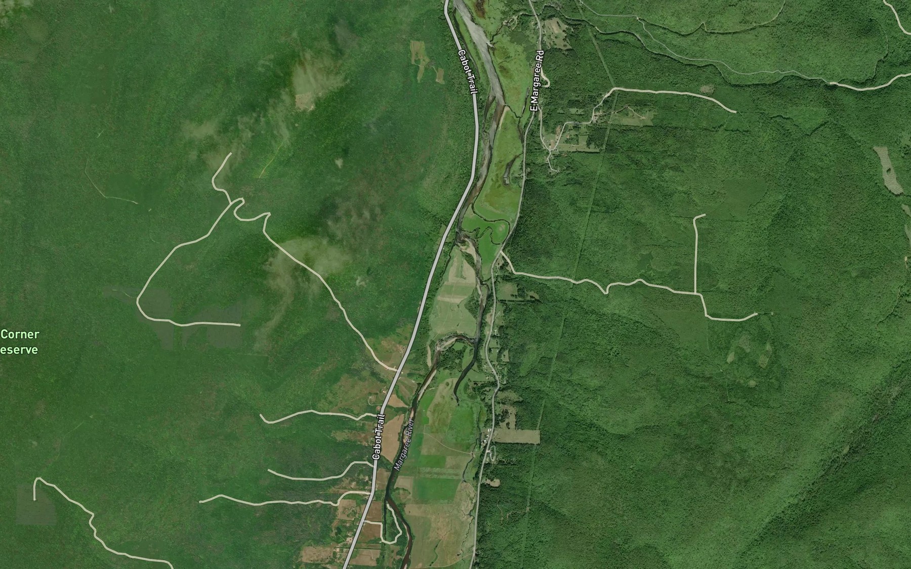 Satellite map of the Big McDaniel Pool