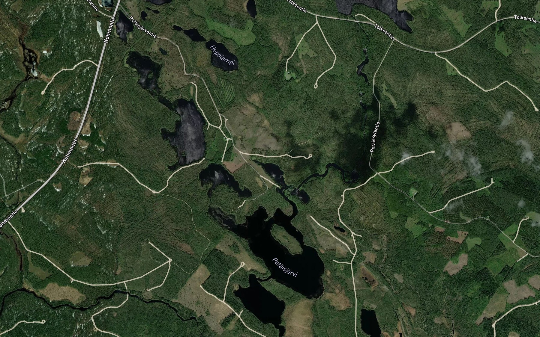 Satellite map of the Portsonlahti