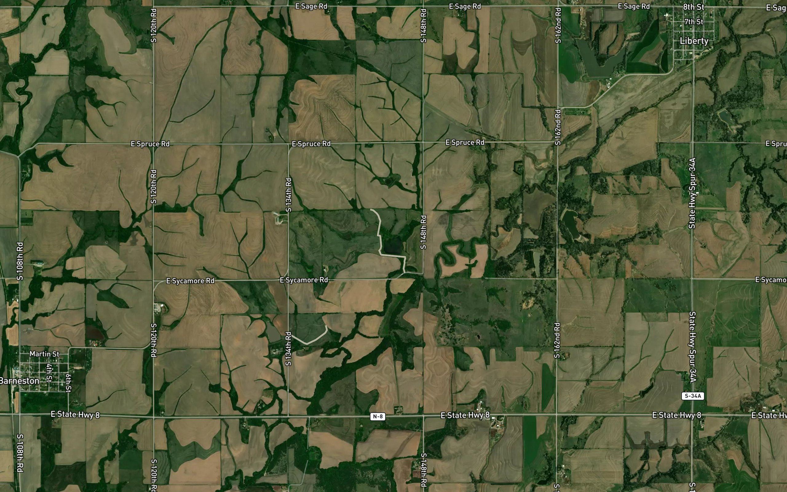 Plum Creek Reservoir 2-D