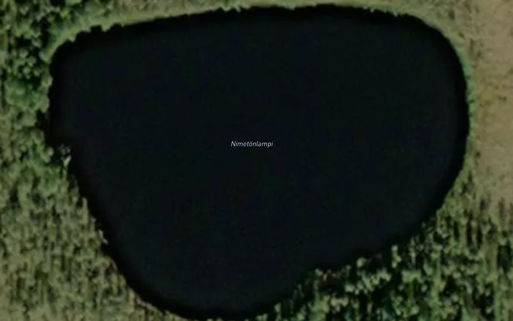 Satellite map of the Nimetonlampi