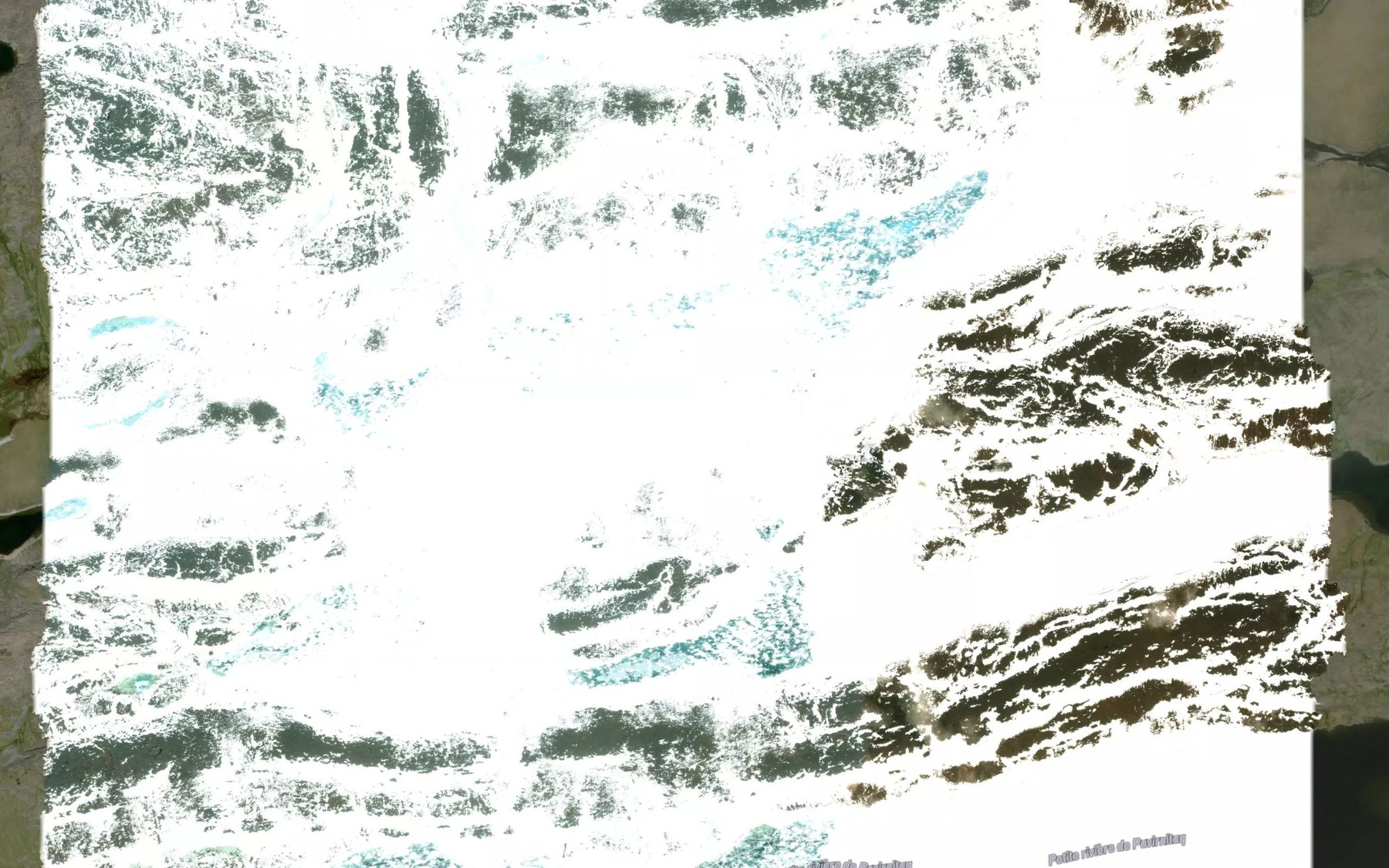 Satellite map of the Lac Qikirtalik