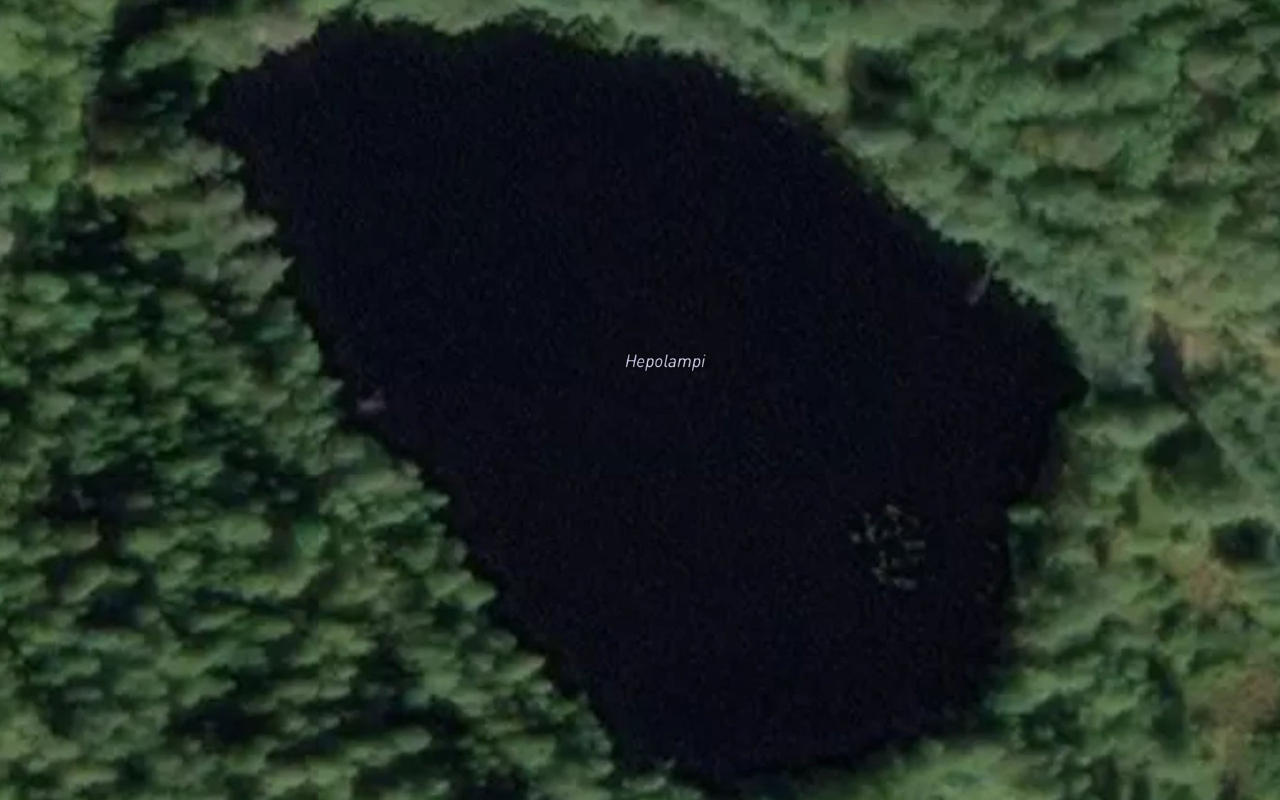 Satellite map of the Hepolampi