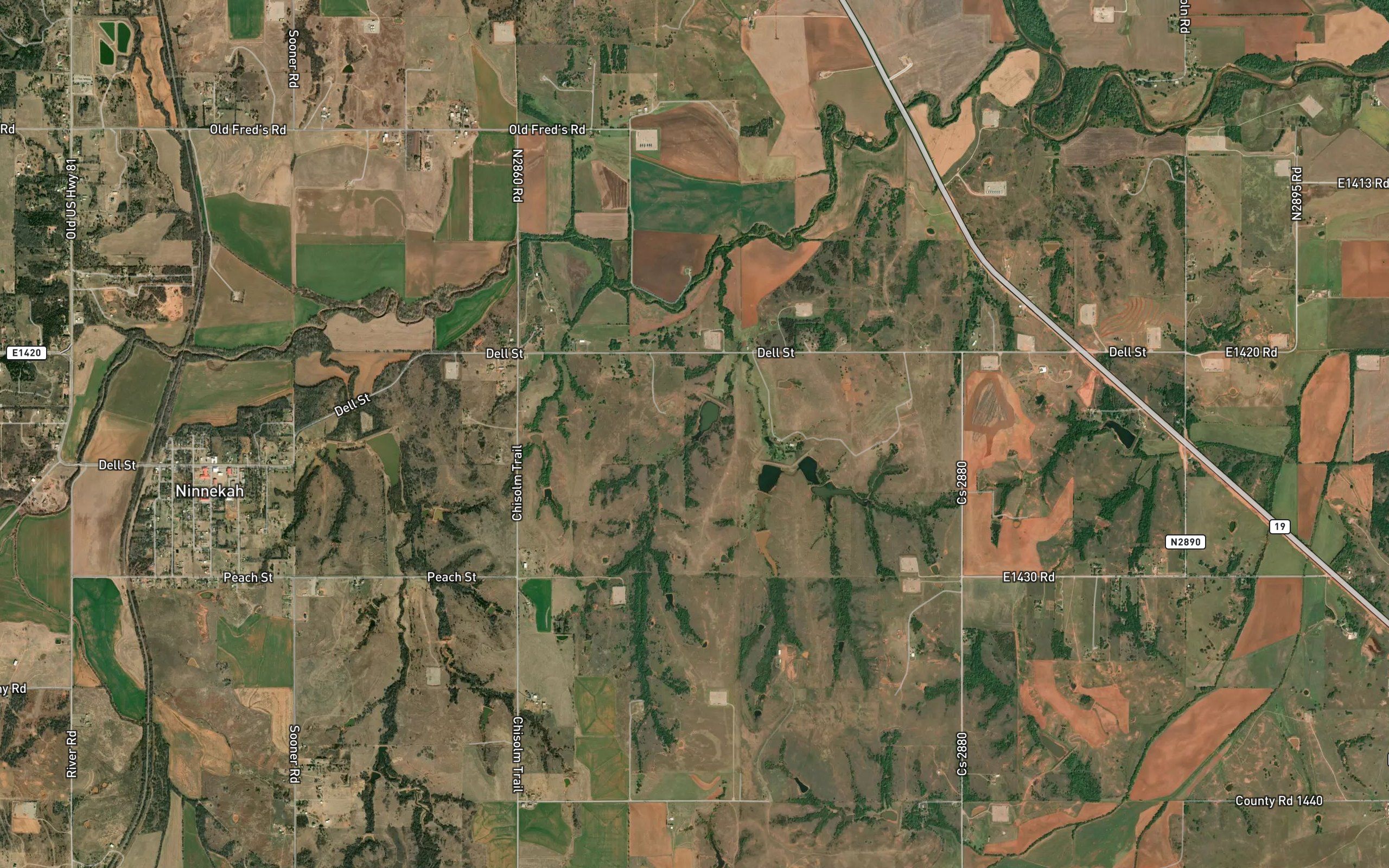 Little Washita Site 2 Reservoir