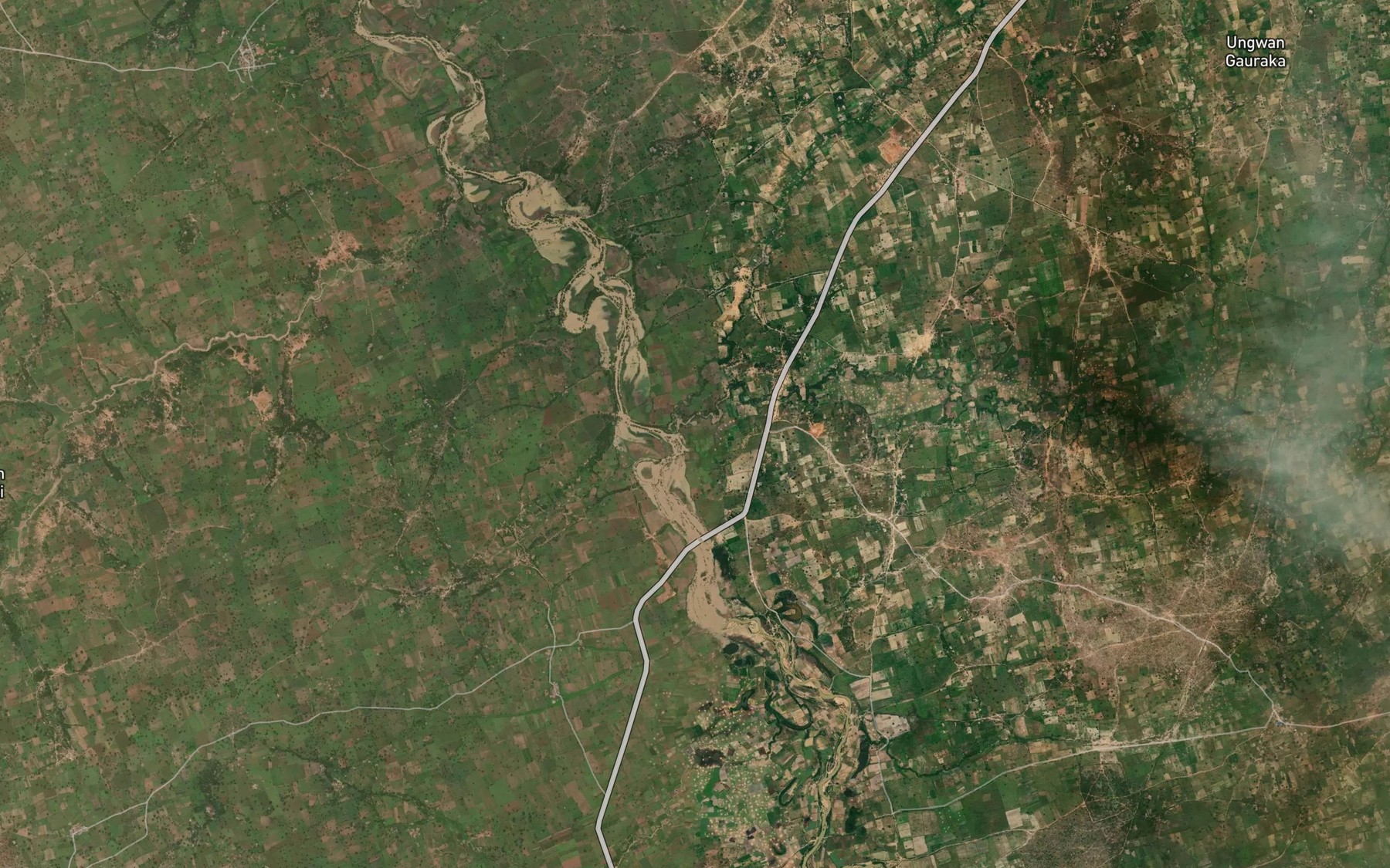 Satellite map of the River Kaci Wurgi
