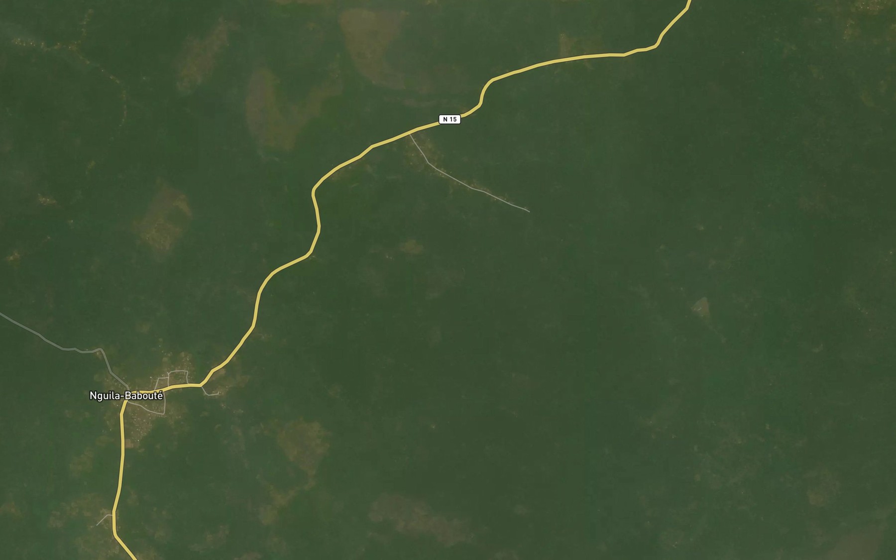Satellite map of the Diaomele