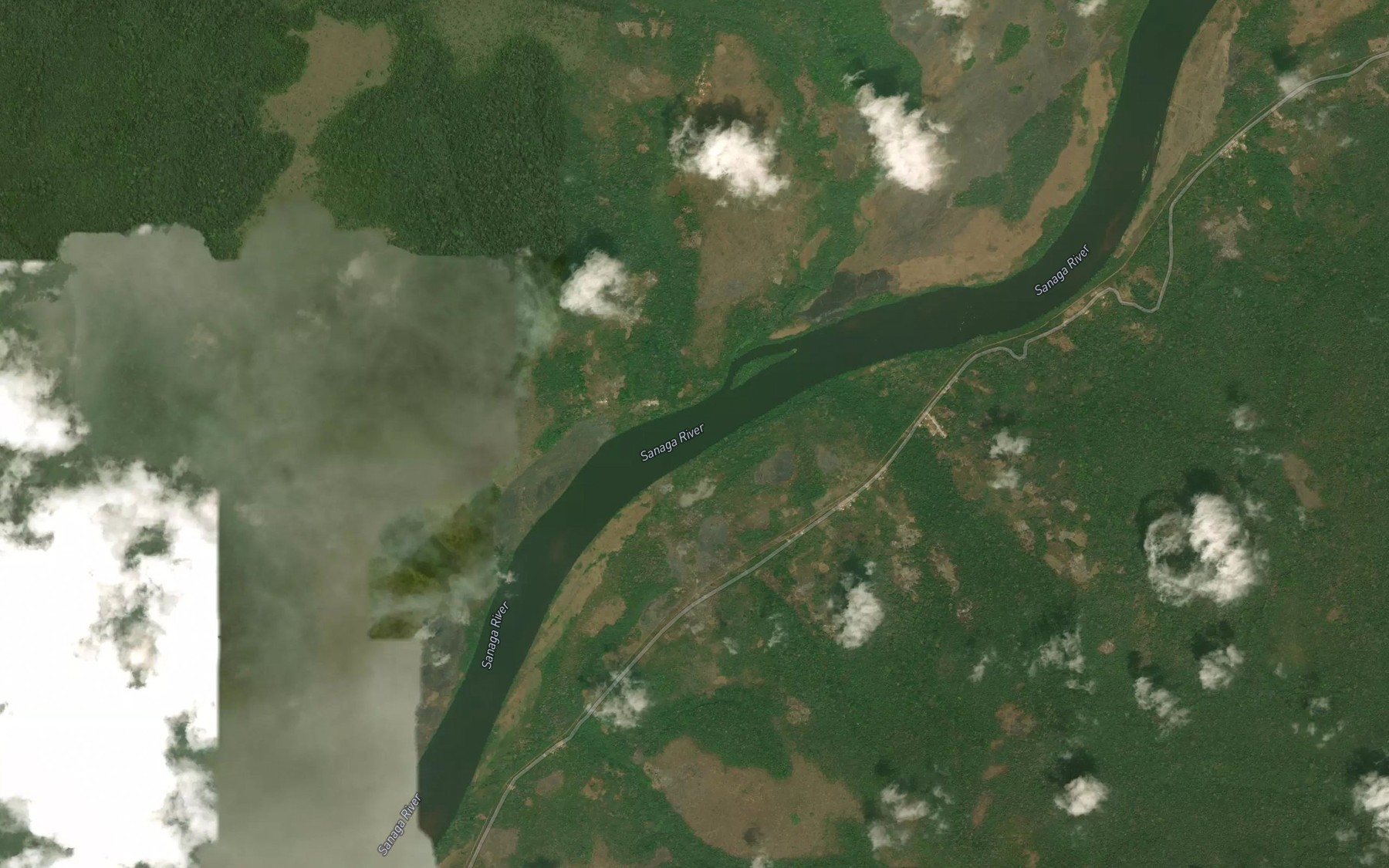 Satellite map of the Linkom