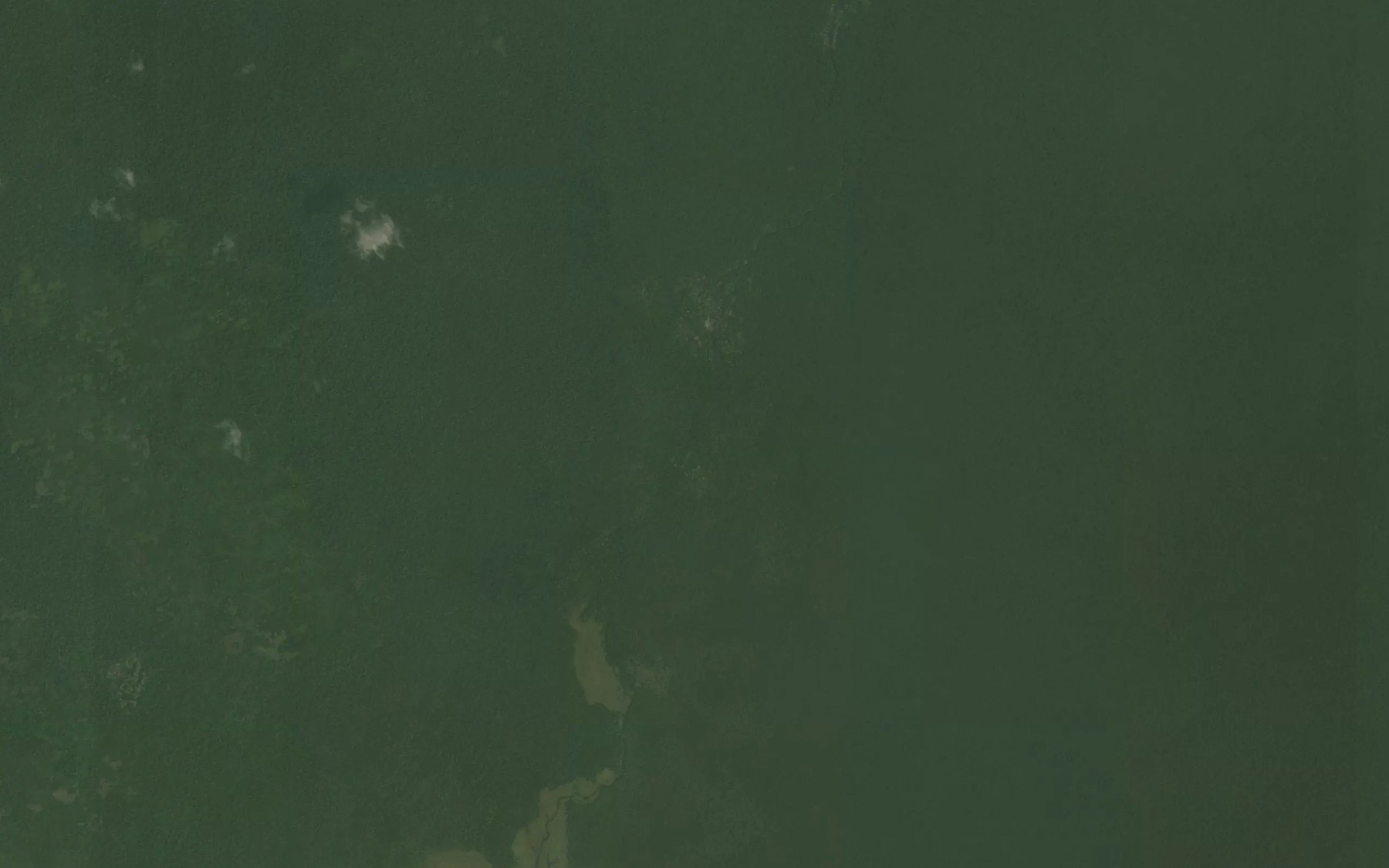 Satellite map of the Chenal de Molongo
