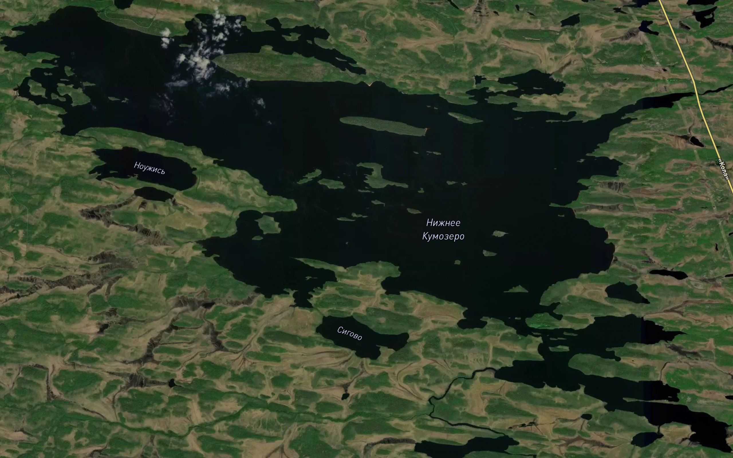 Ozero Nizhneye Kumozero