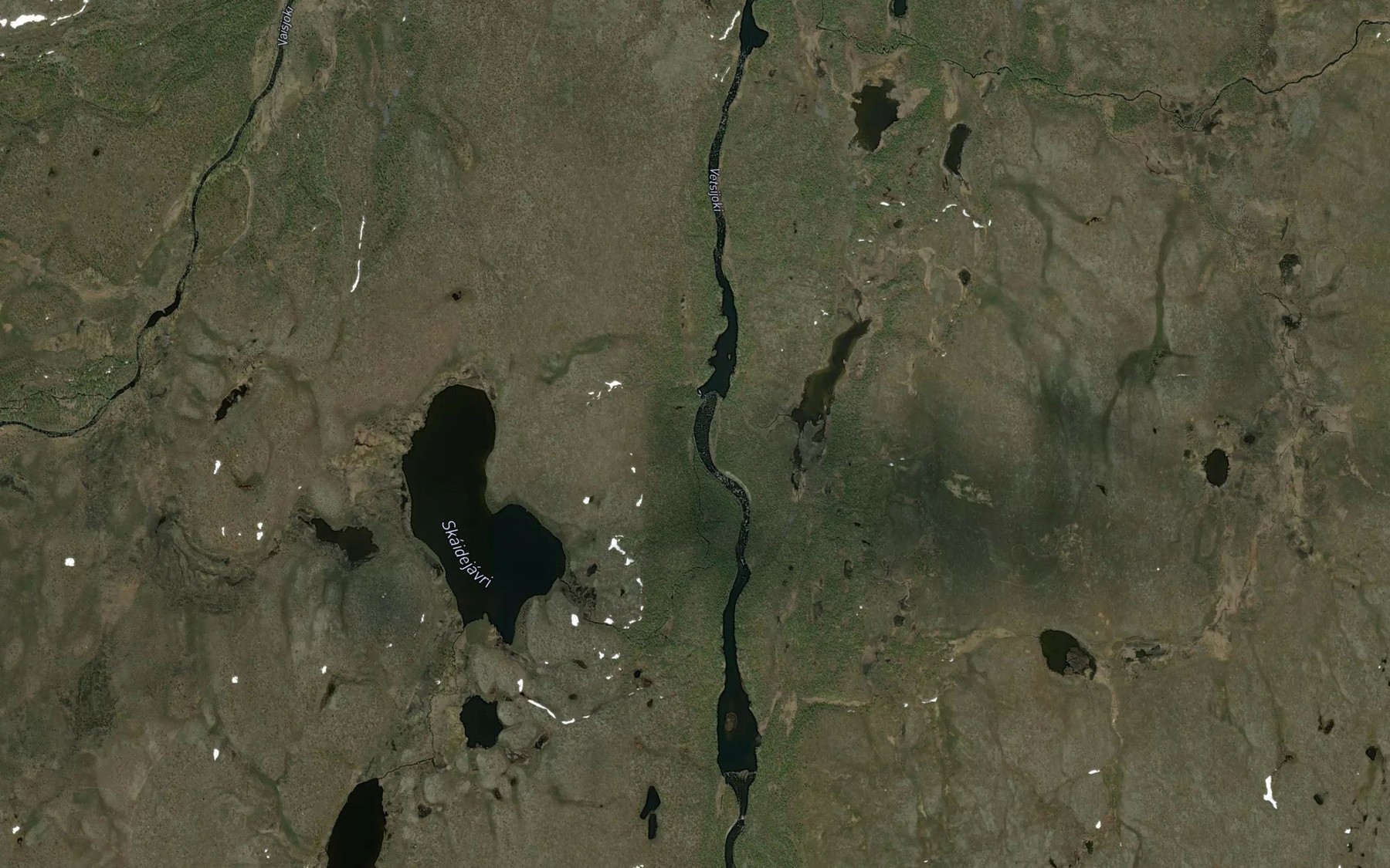 Satellite map of the Skaidejaraja
