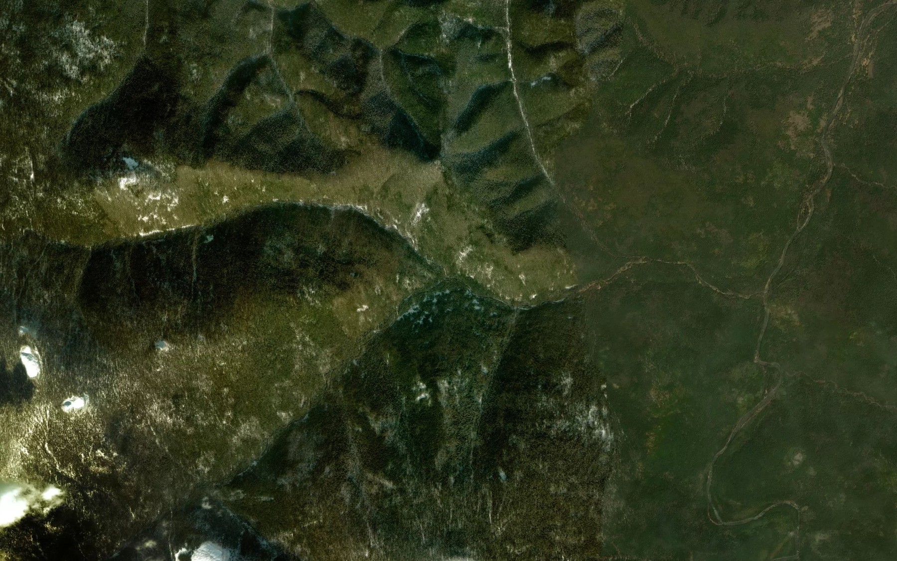 Satellite map of the Stlanikovyy