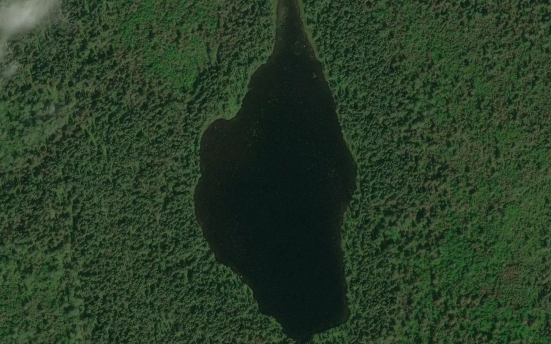 Satellite map of the Lac a Mon Oncle-Marc