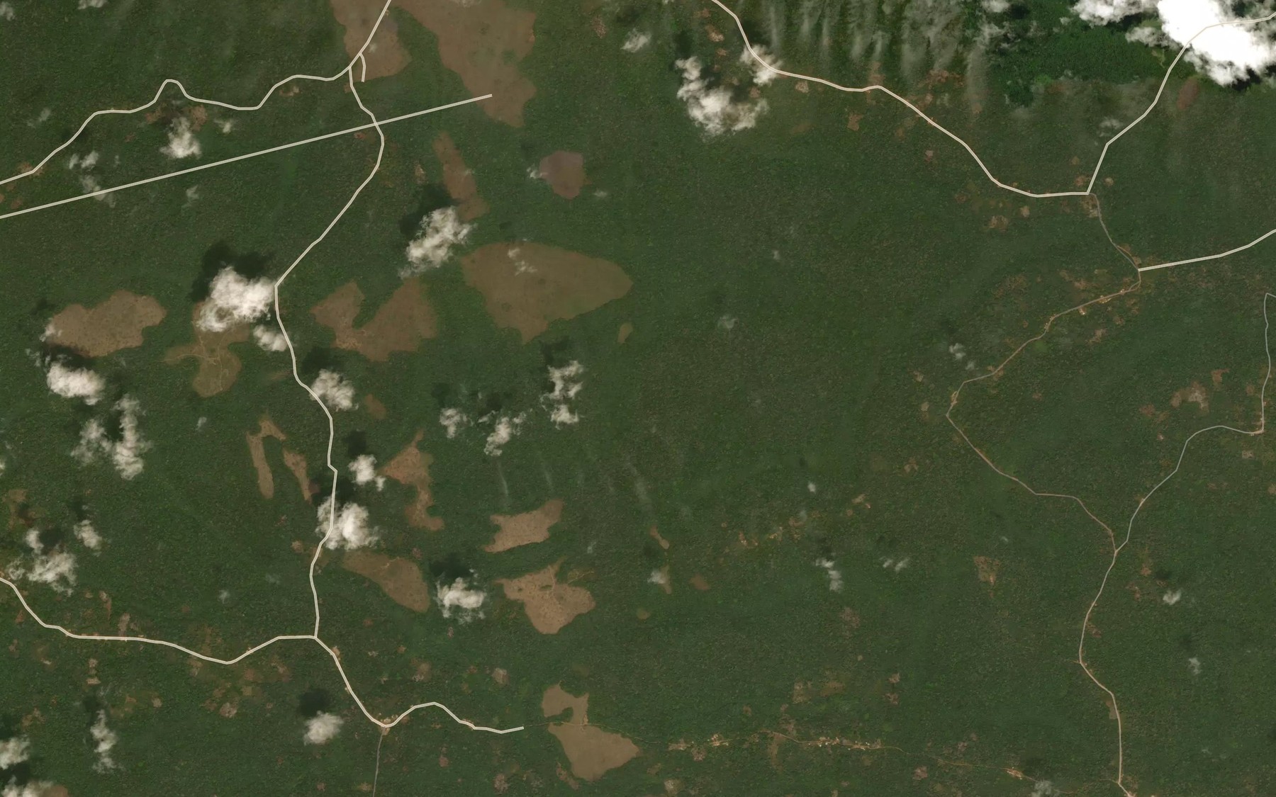 Satellite map of the Mbele