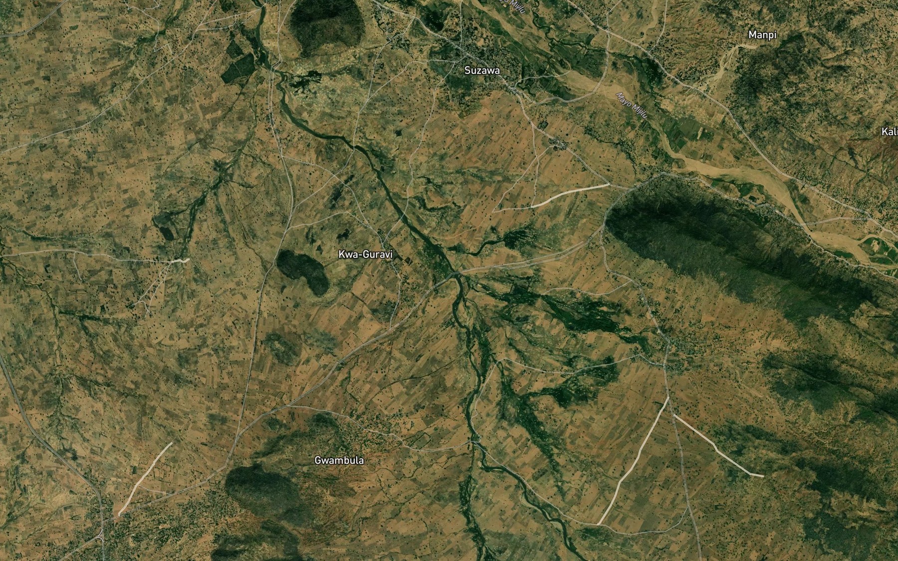 Satellite map of the Mayel Magwa