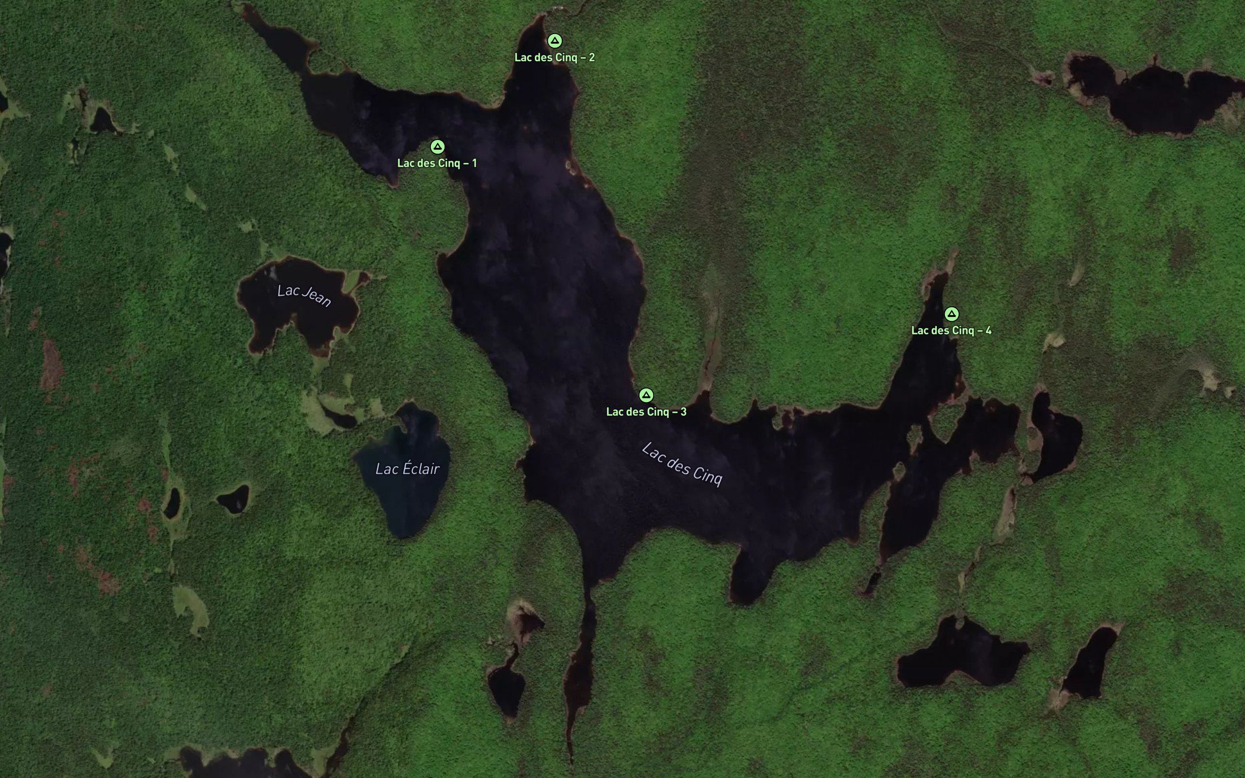 Lac des Cinq