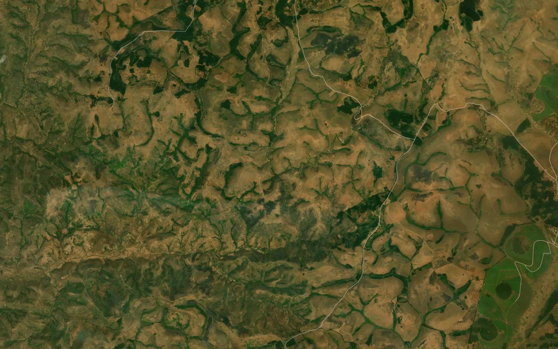 Satellite map of the Makafu