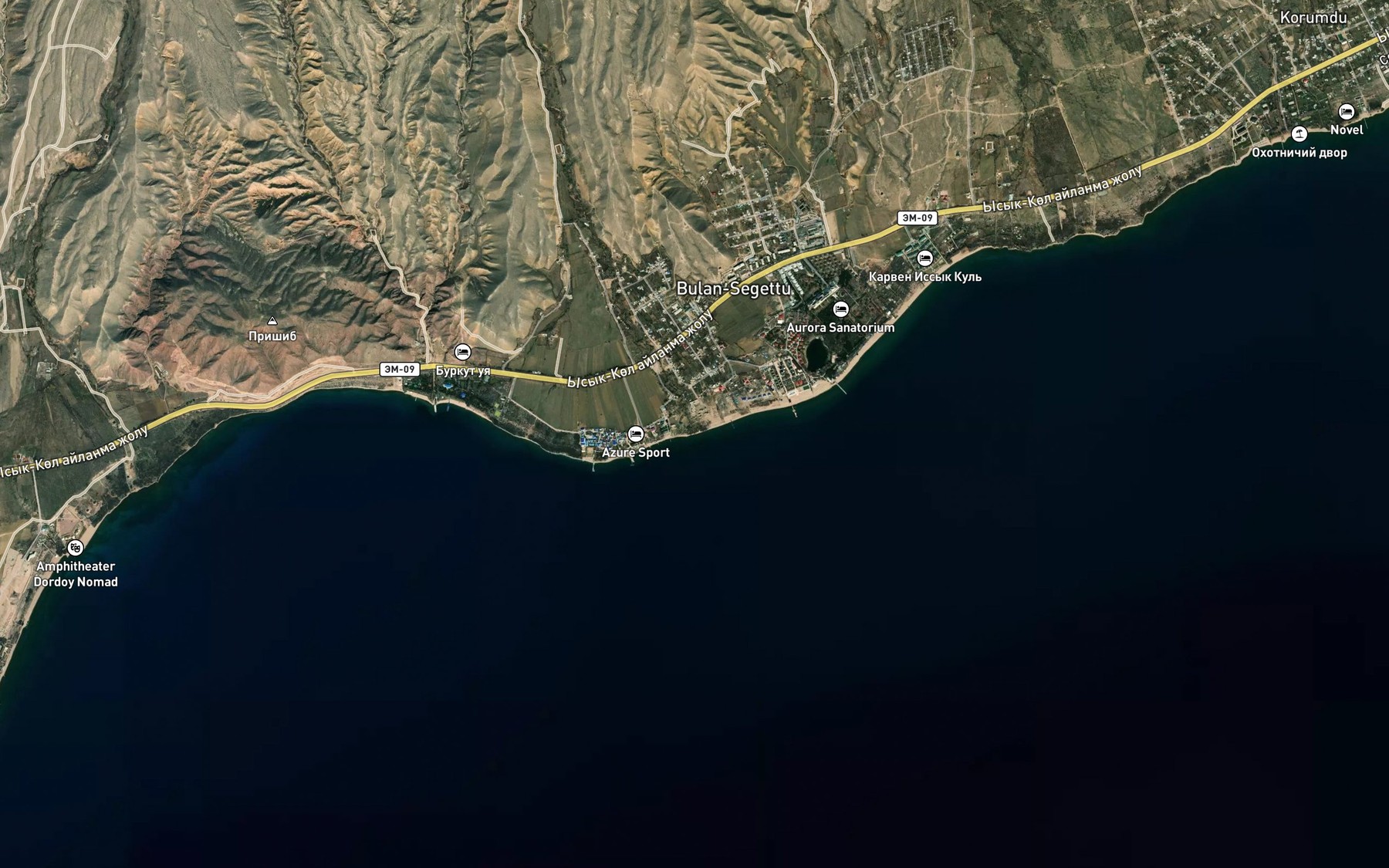 Satellite map of the Chong-Segettyu