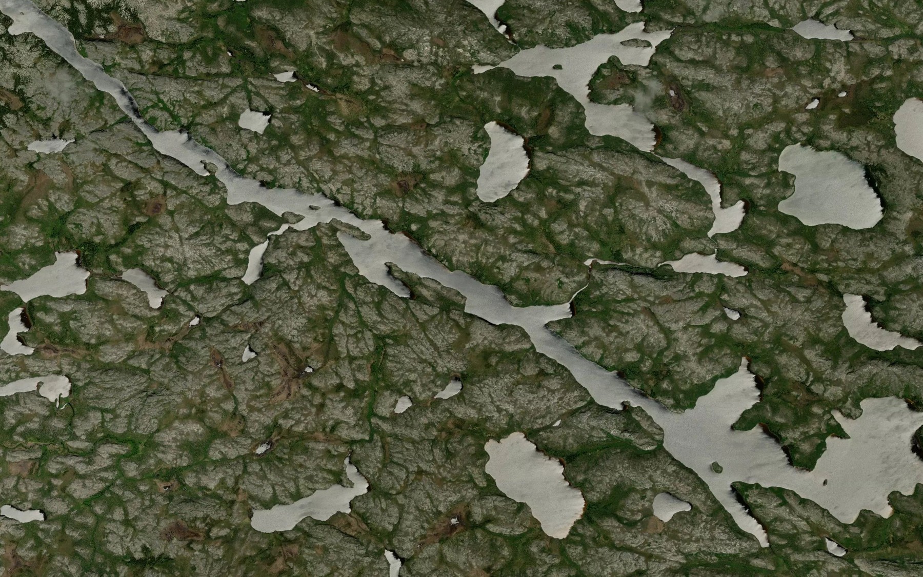 Satellite map of the Lac Kasakukamach