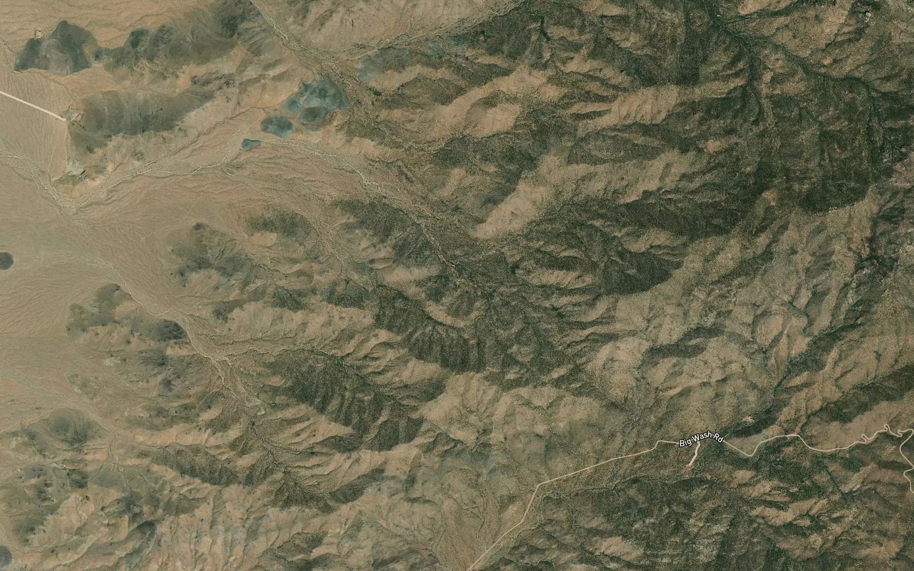 Satellite map of the Putman Spring