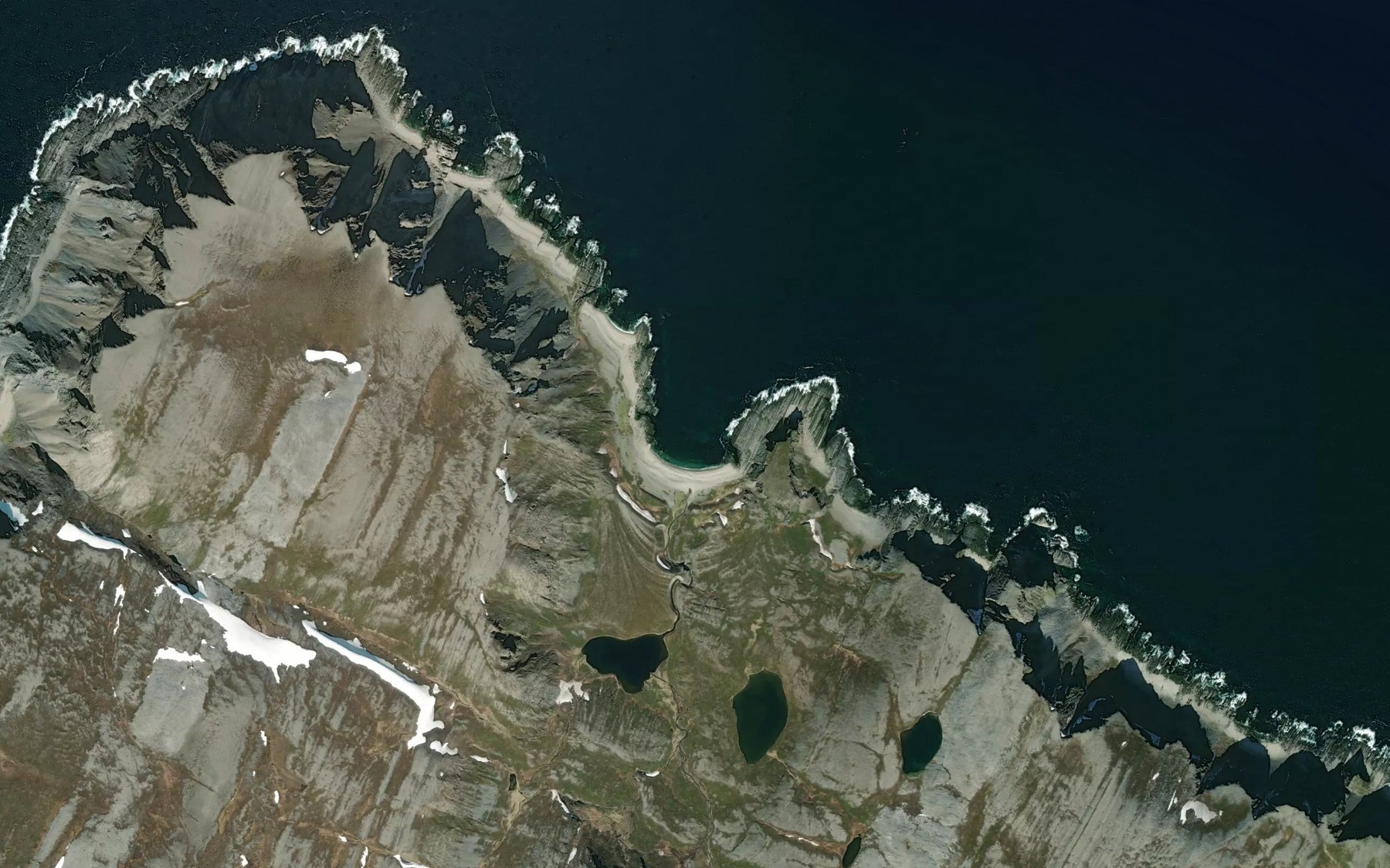 Satellite map of the Kjelsvika