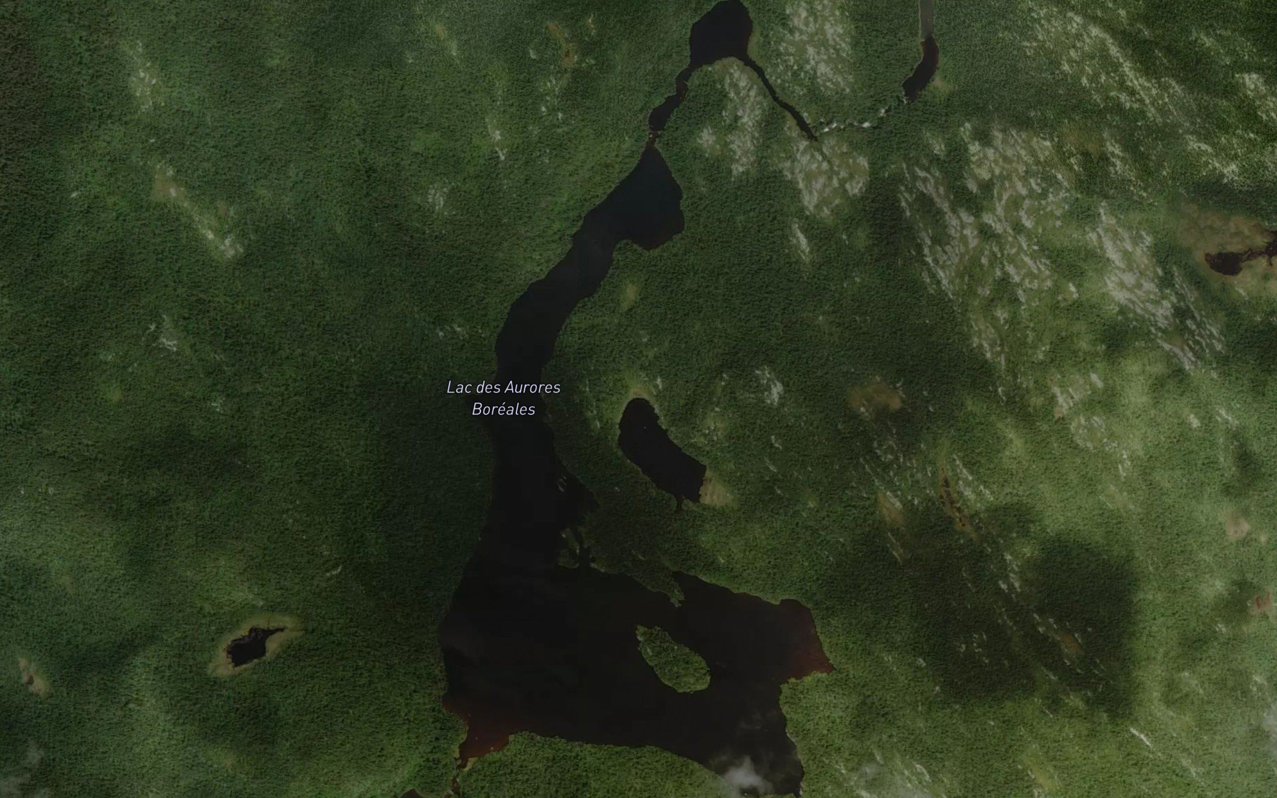 Lac des Aurores Boreales