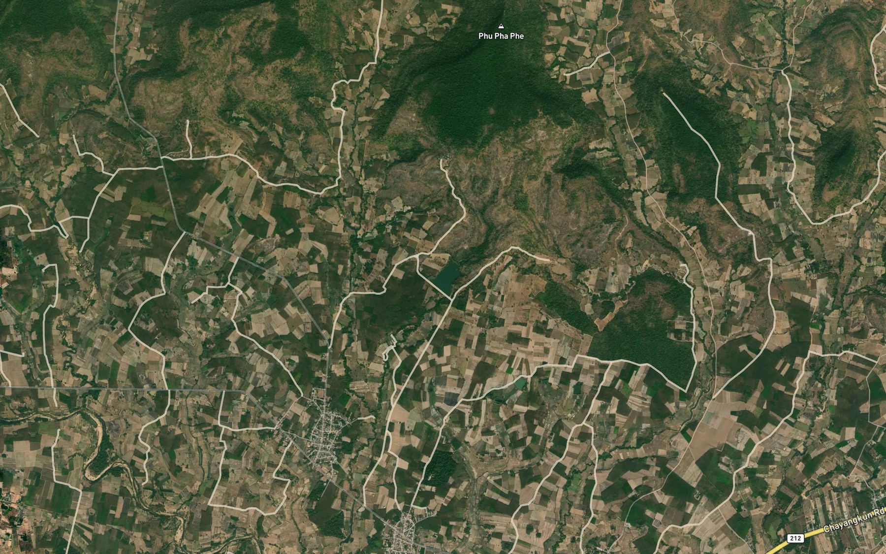 Satellite map of the Ang Kep Nam Huai Hin Noi