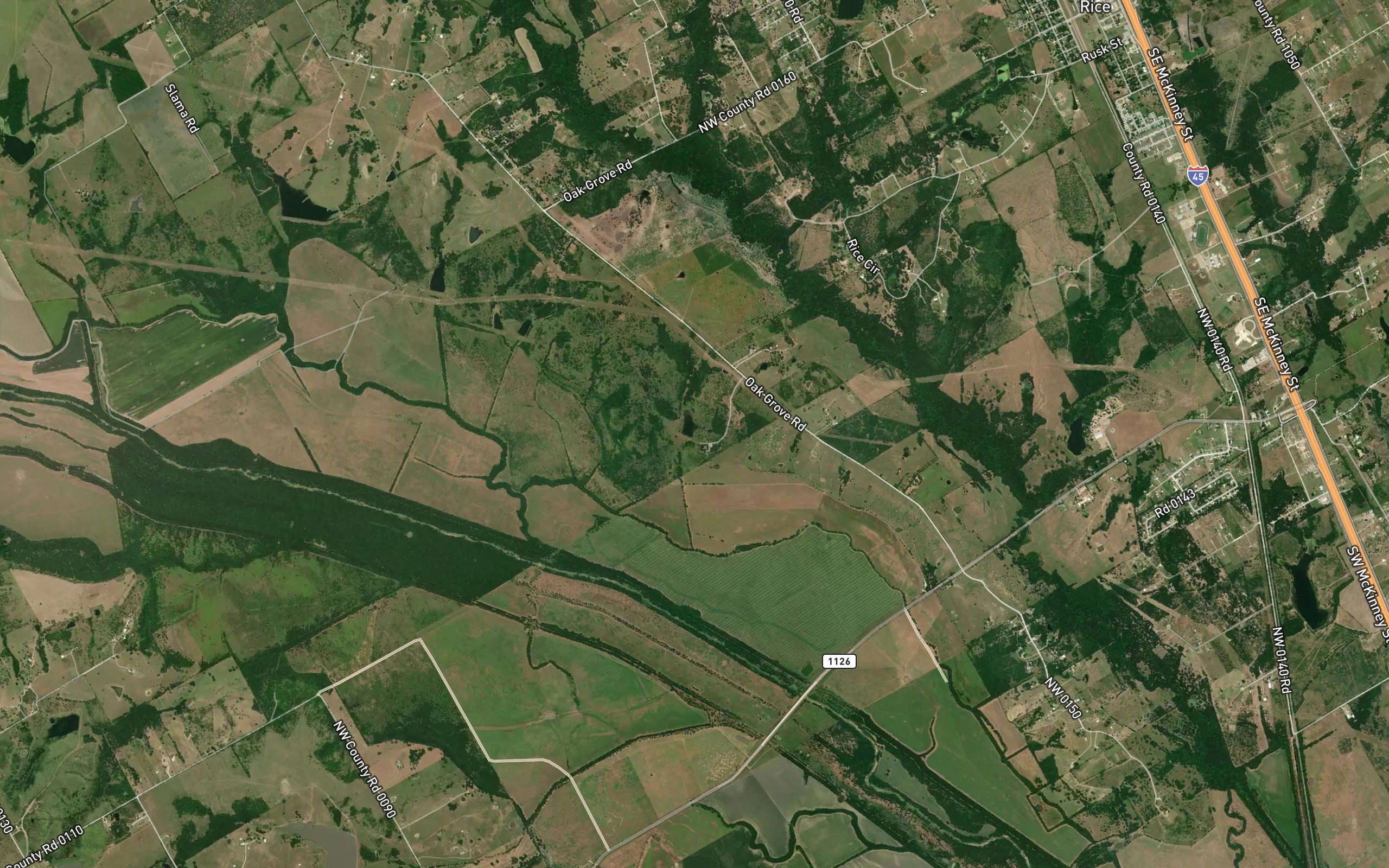 Soil Conservation Service Site 121e Reservoir