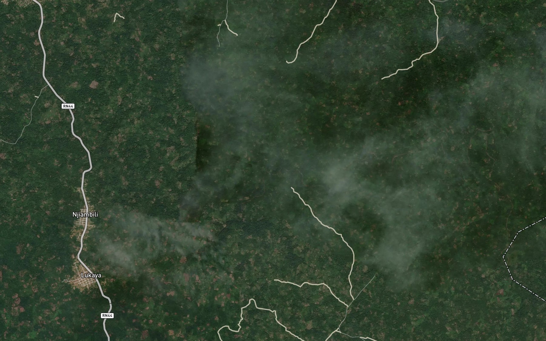 Satellite map of the Tabu