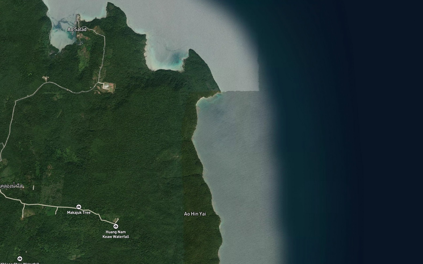Satellite map of the Ao Hin Lap Mit