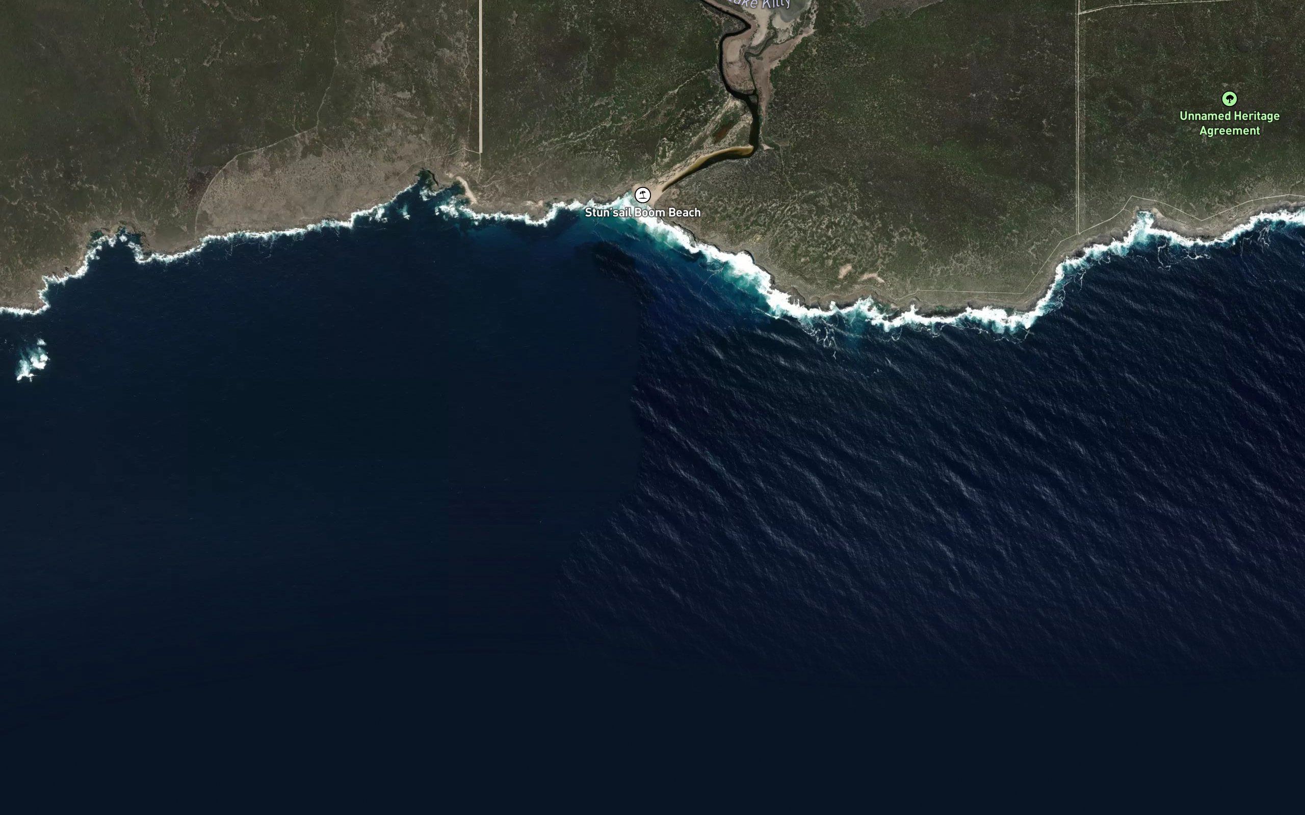 Stun'sail Boom River