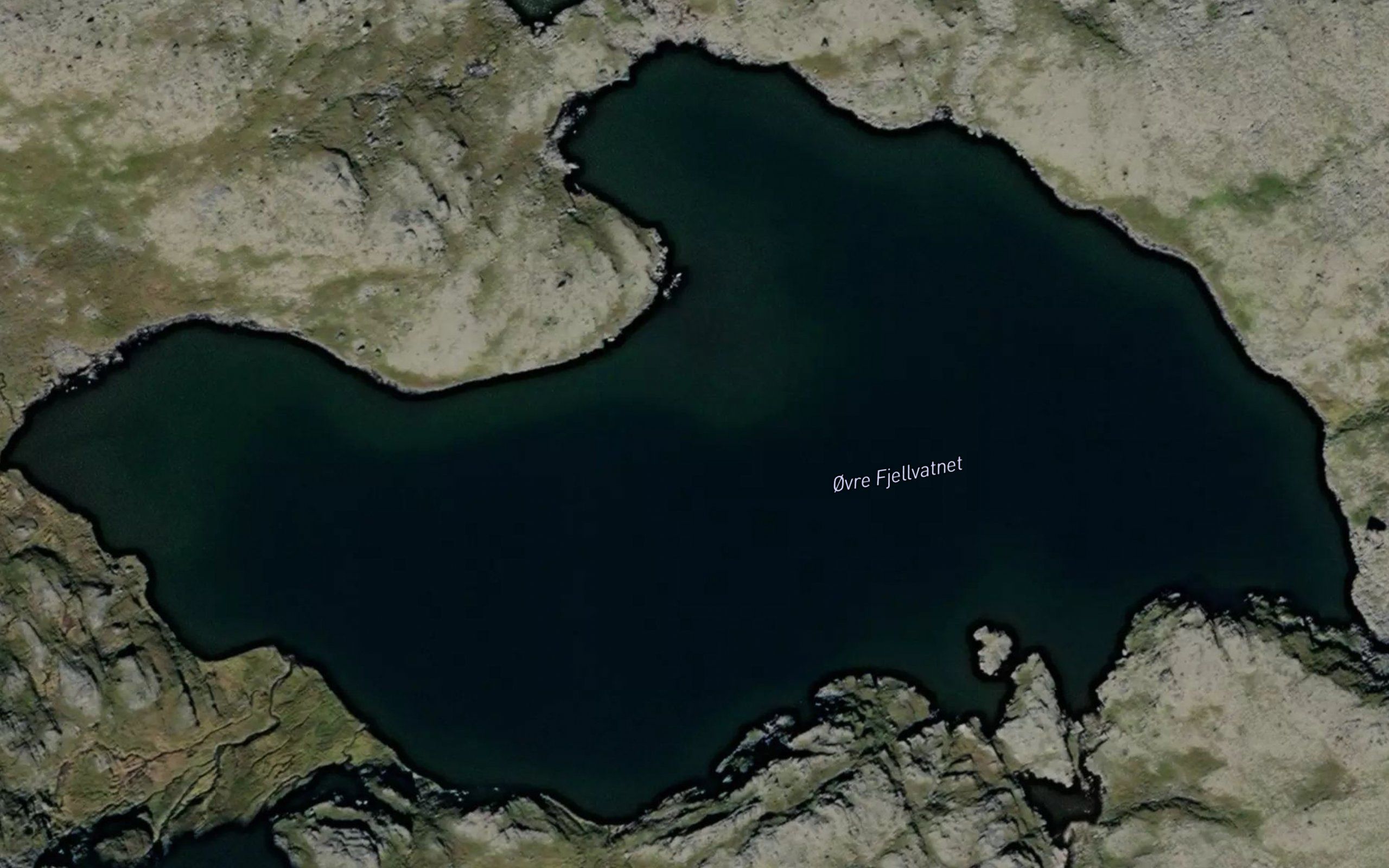 Fjellvatnet,ovre